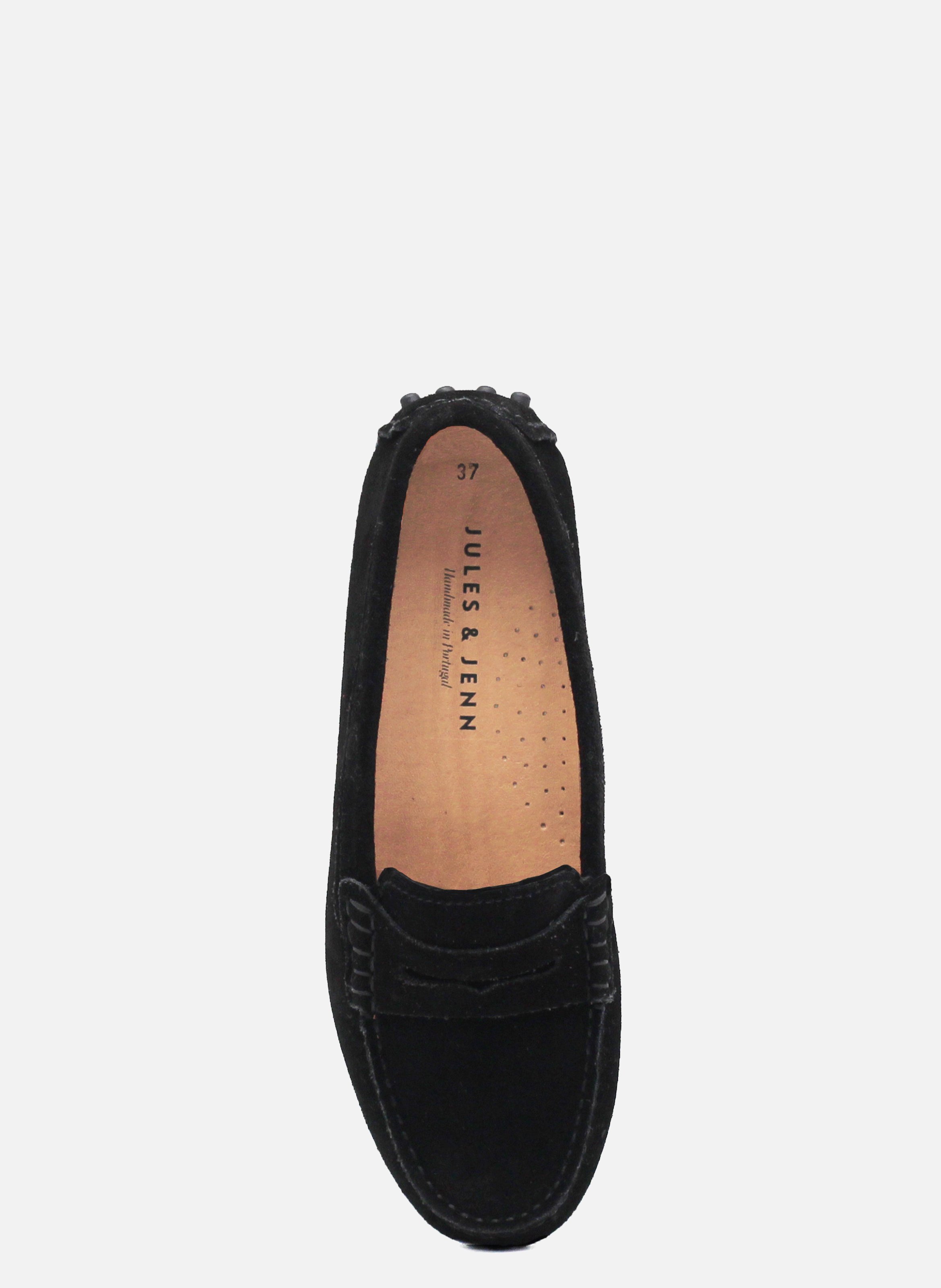 Suede loafers JULES & JENN Black