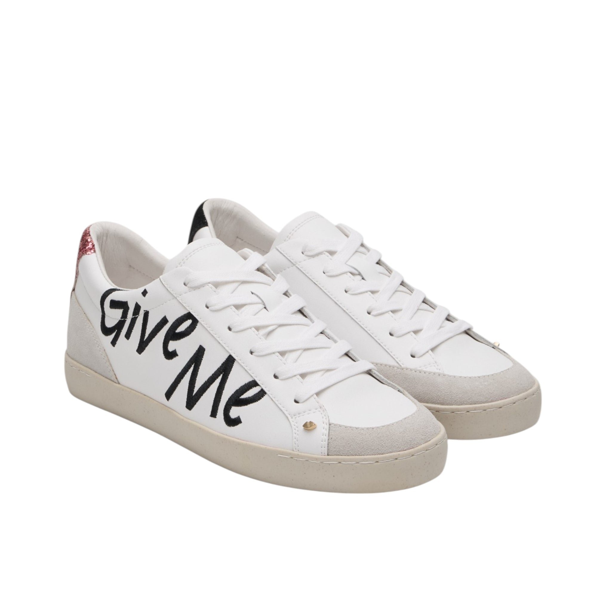 Jimmy leather sneakers BONS BAISERS PARIS White