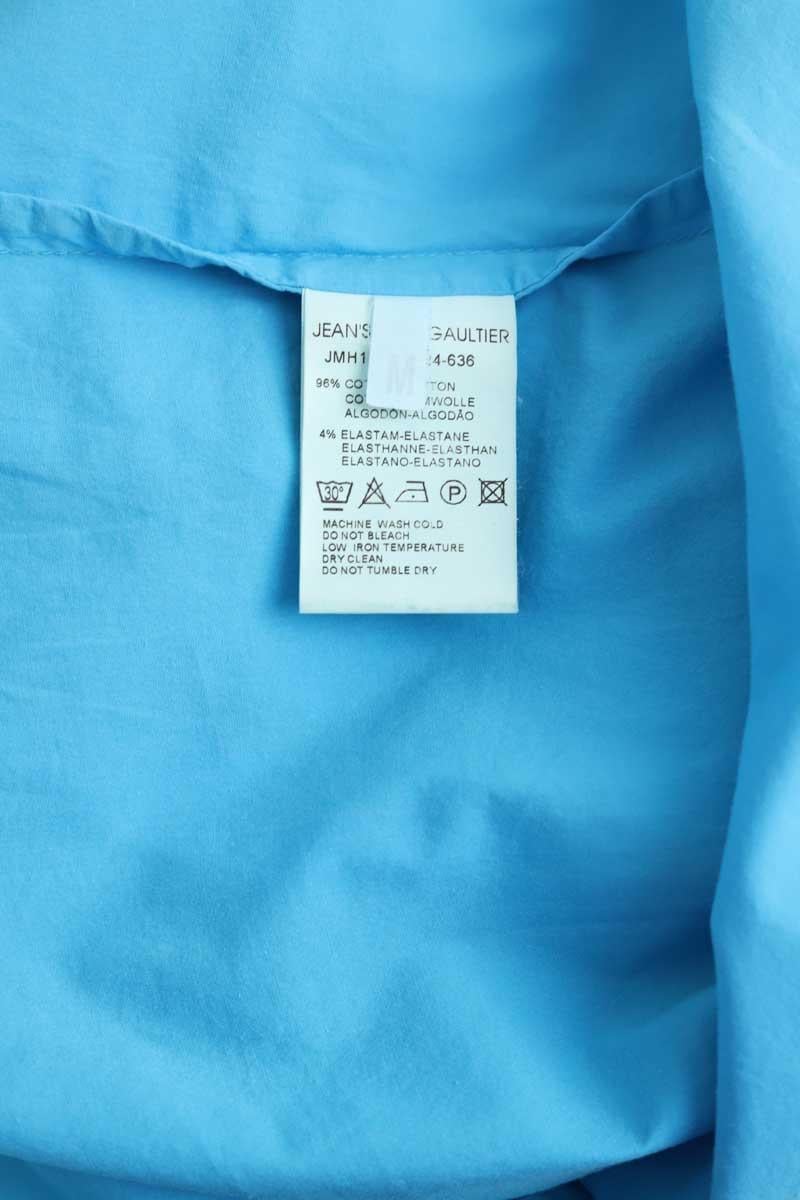 Cotton shirt JEAN PAUL GAULTIER - SECONDE MAIN Blue