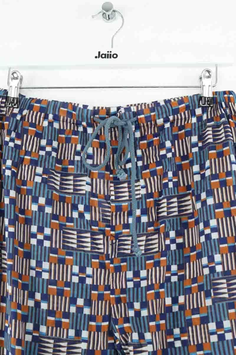 Cotton pants ISABEL MARANT ÉTOILE - SECONDE MAIN Blue