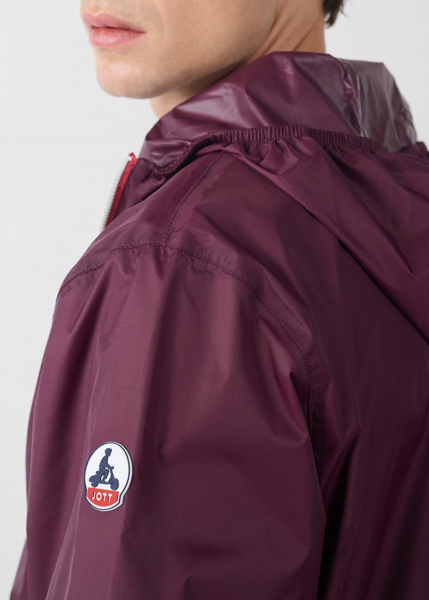 Packable long raincoat Skye JOTT Pink