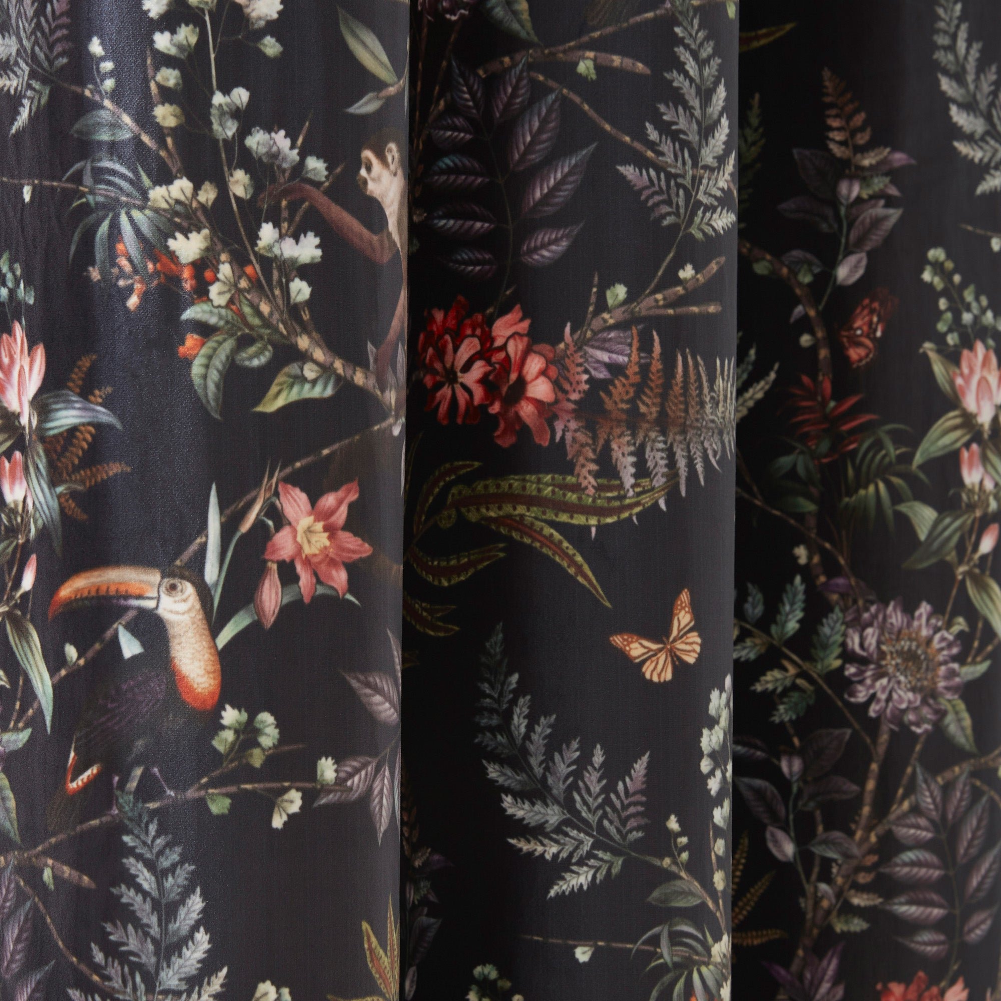 Curtain with gilt eyelets MADURA Multicolored