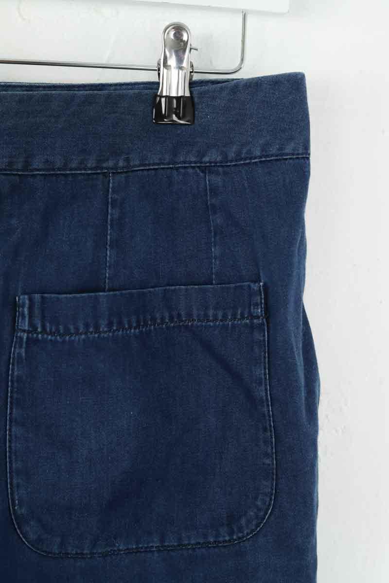 Cotton mini shorts LACOSTE - SECONDE MAIN Blue