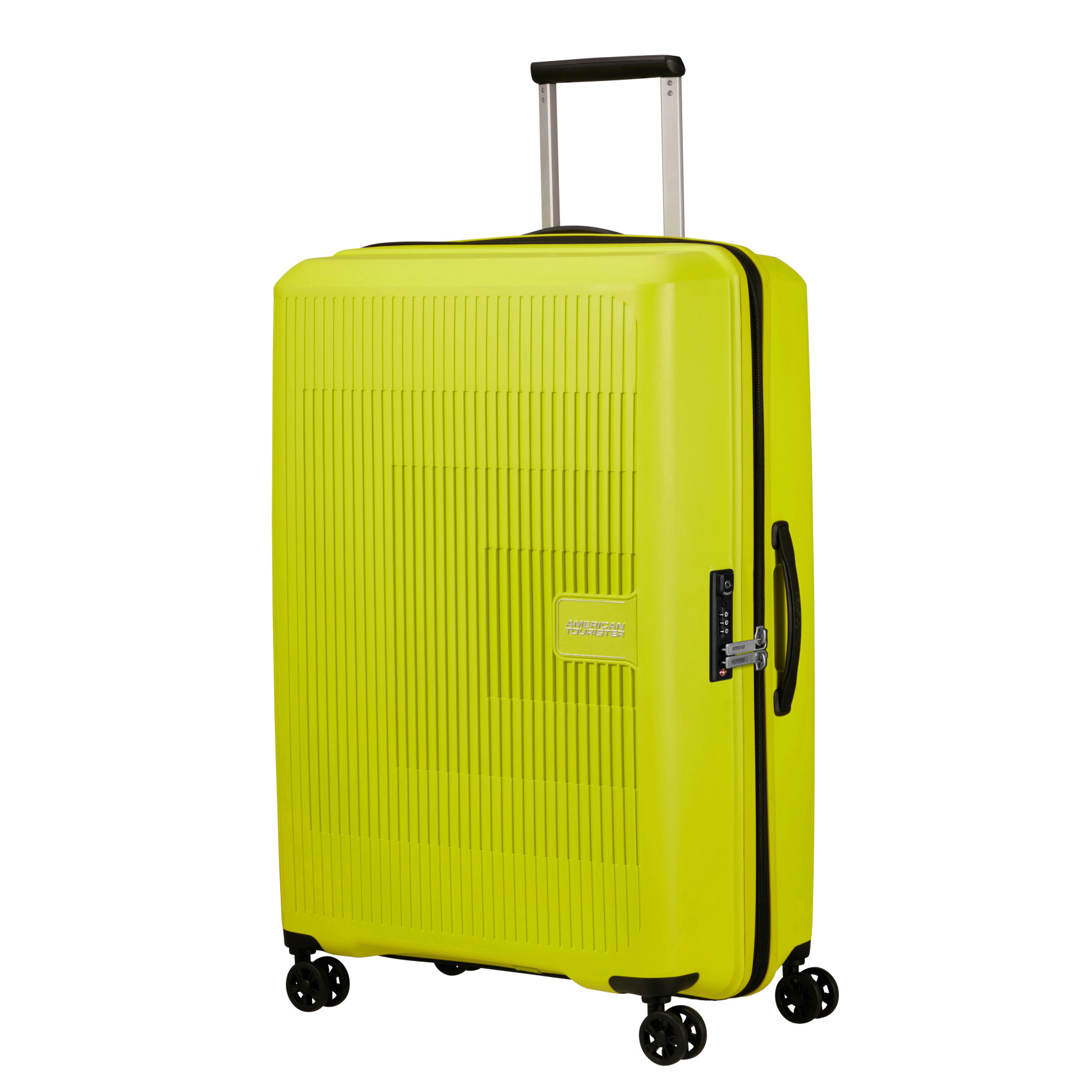 Aerostep 4-wheel suitcase size L AMERICAN TOURISTER Yellow