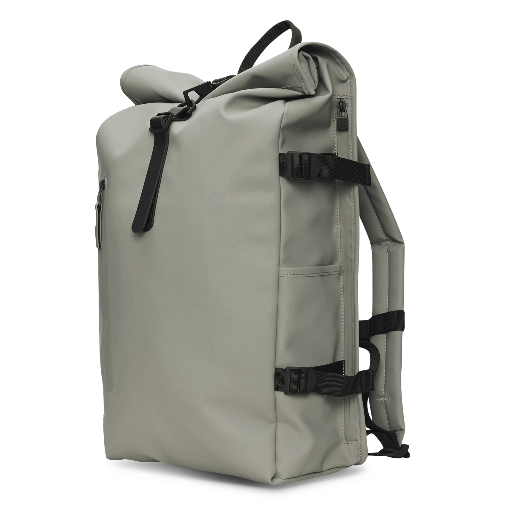 Wasserdichter Rolltop-Rucksack RAINS Grun