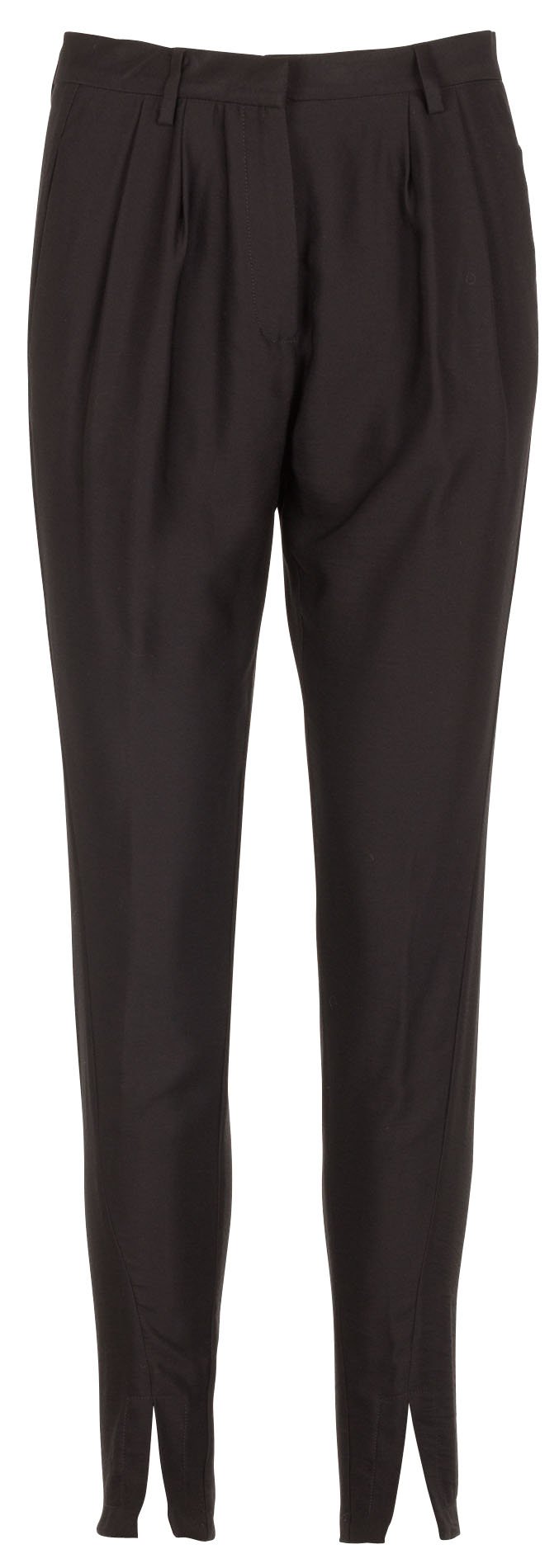 Pantalon droit en twill Dayo ATTIC AND BARN Noir
