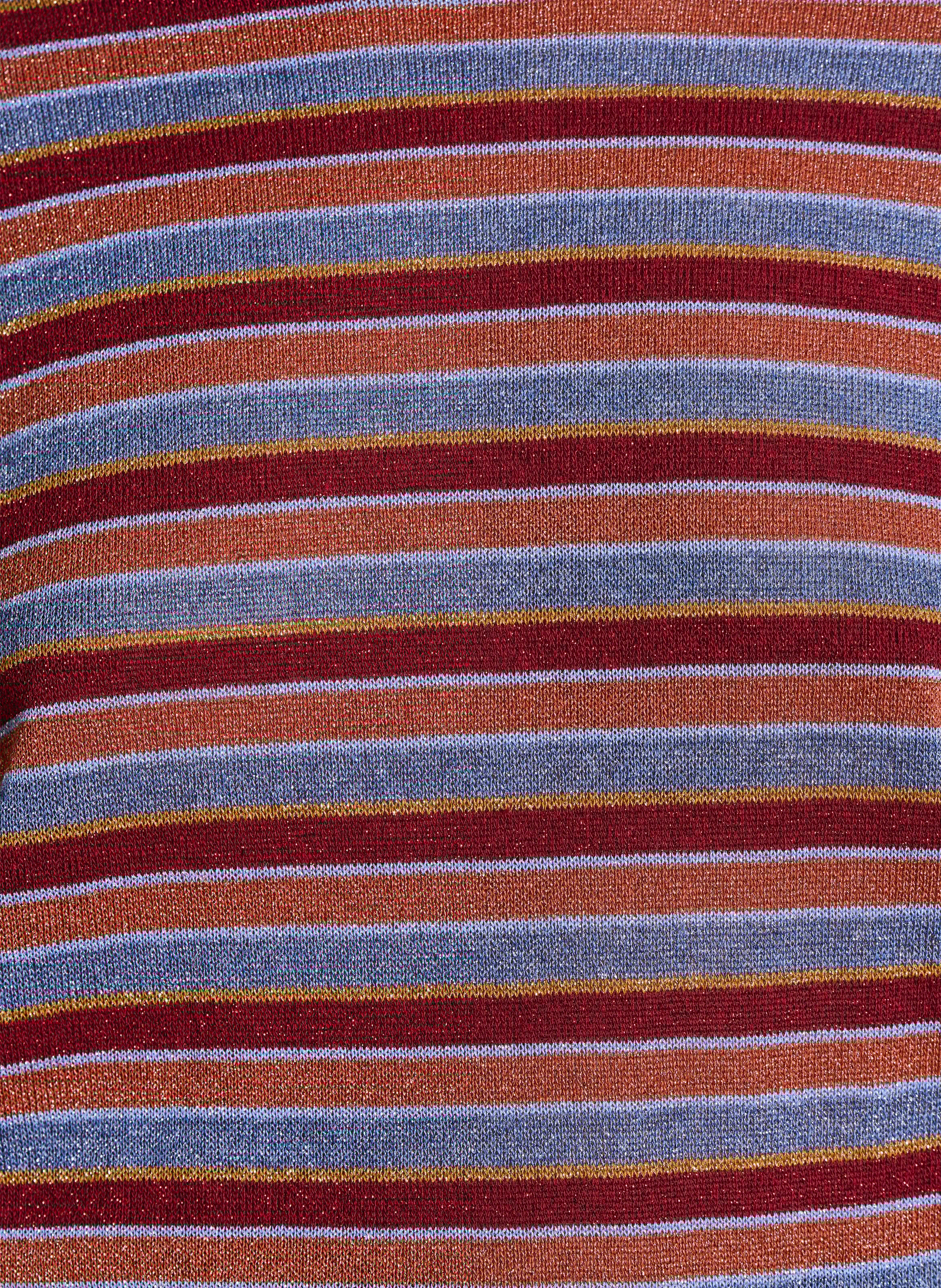Pull col rond à rayures LA FEE MARABOUTEE Multicolore