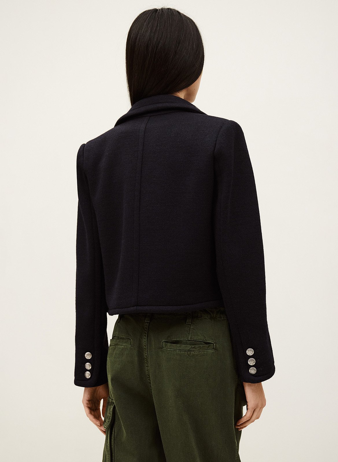 Veste col classique  BA&SH Bleu