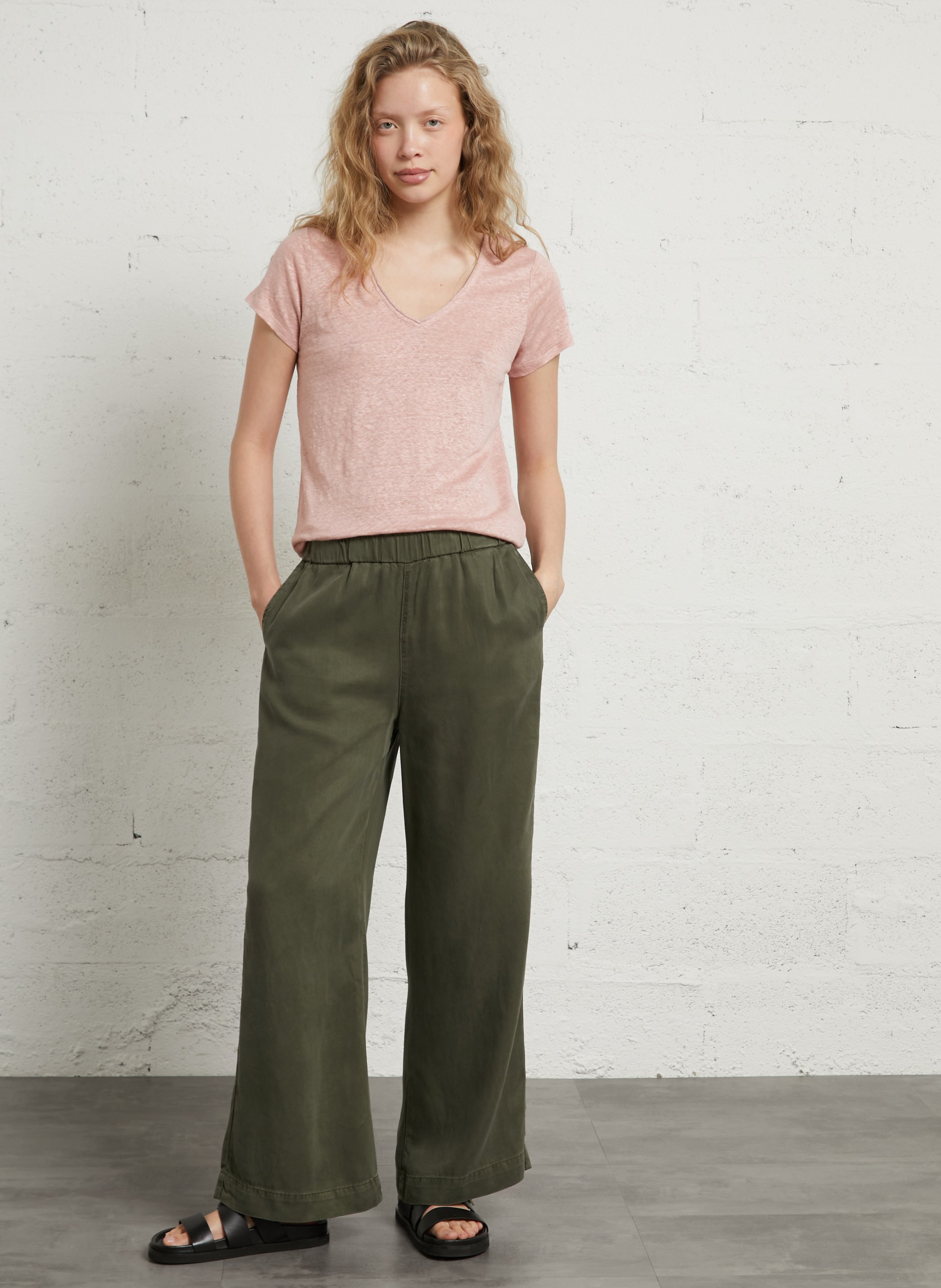 Flared Hose LAB DIP Khaki