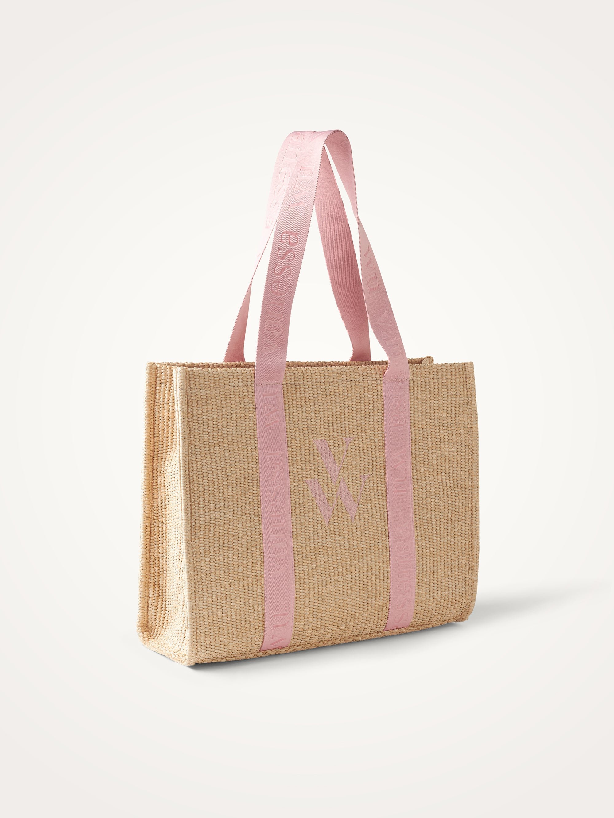 Bag with handles and shoulder strap VANESSA WU Beige