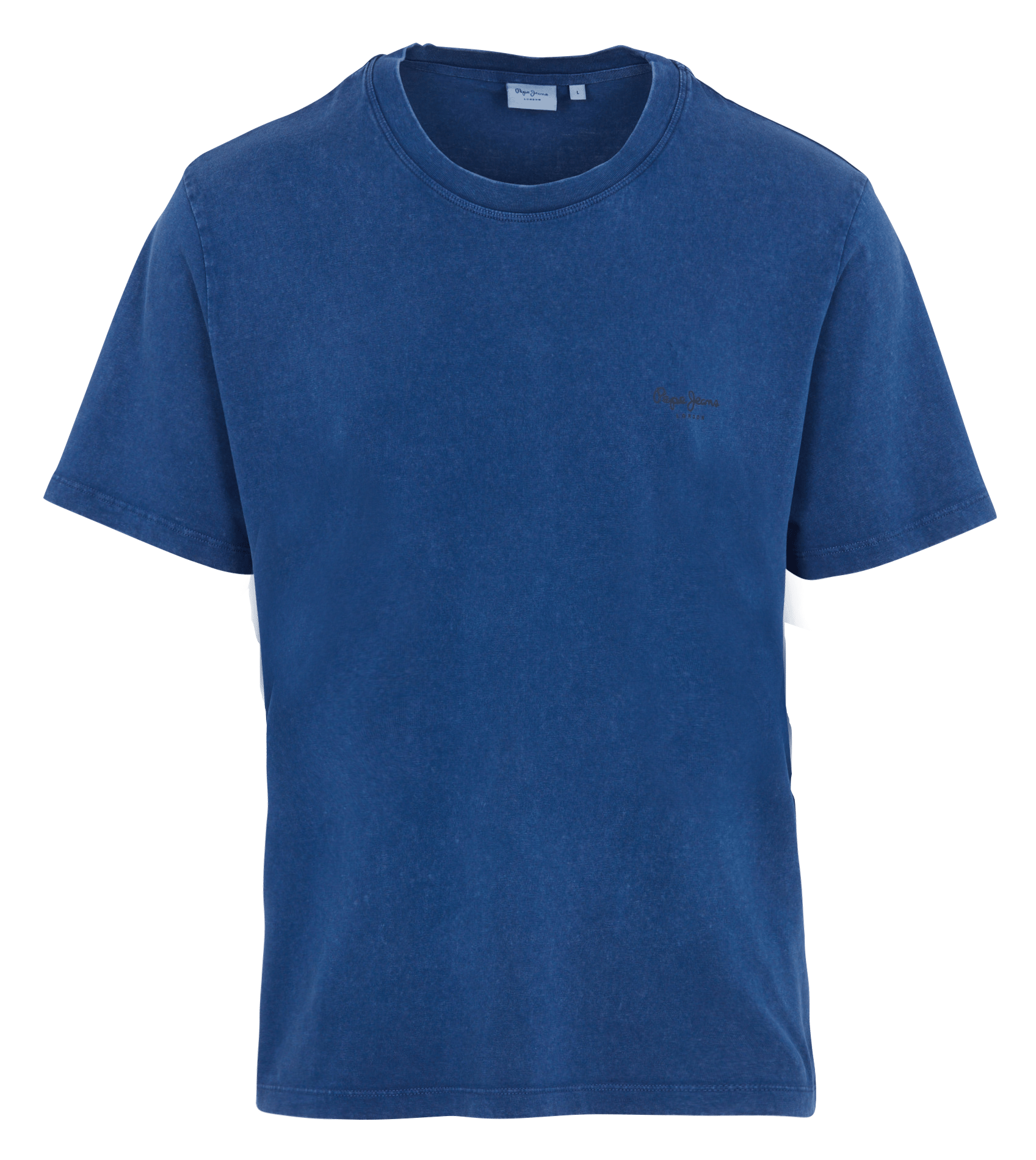Tee-shirt droit col rond en coton PEPE JEANS