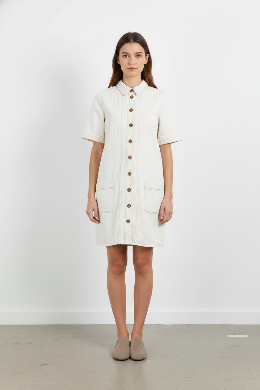 Robe courte & midi SEZANE - Seconde main Beige