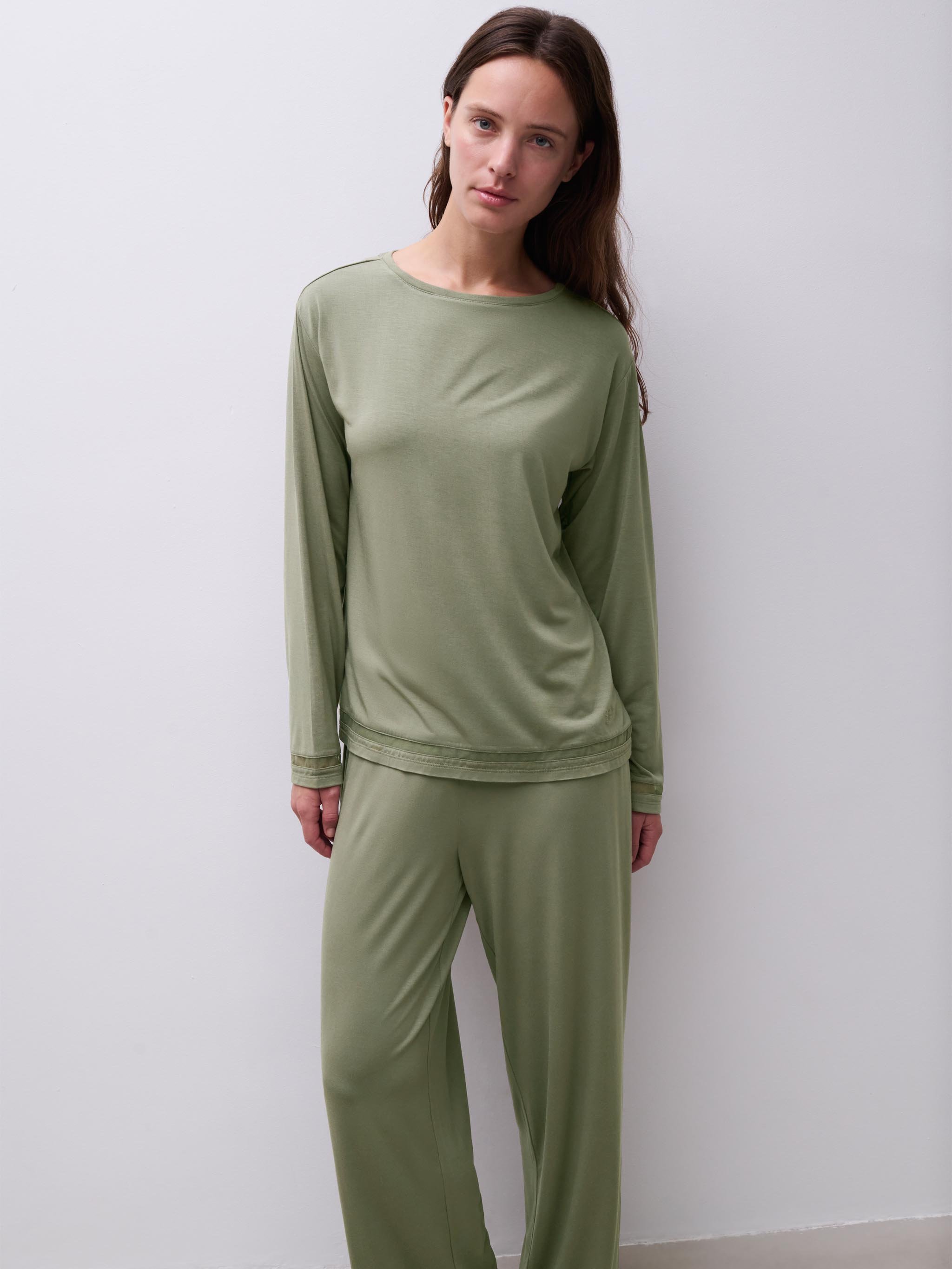 Long-sleeve T-shirt CHANTELLE Green
