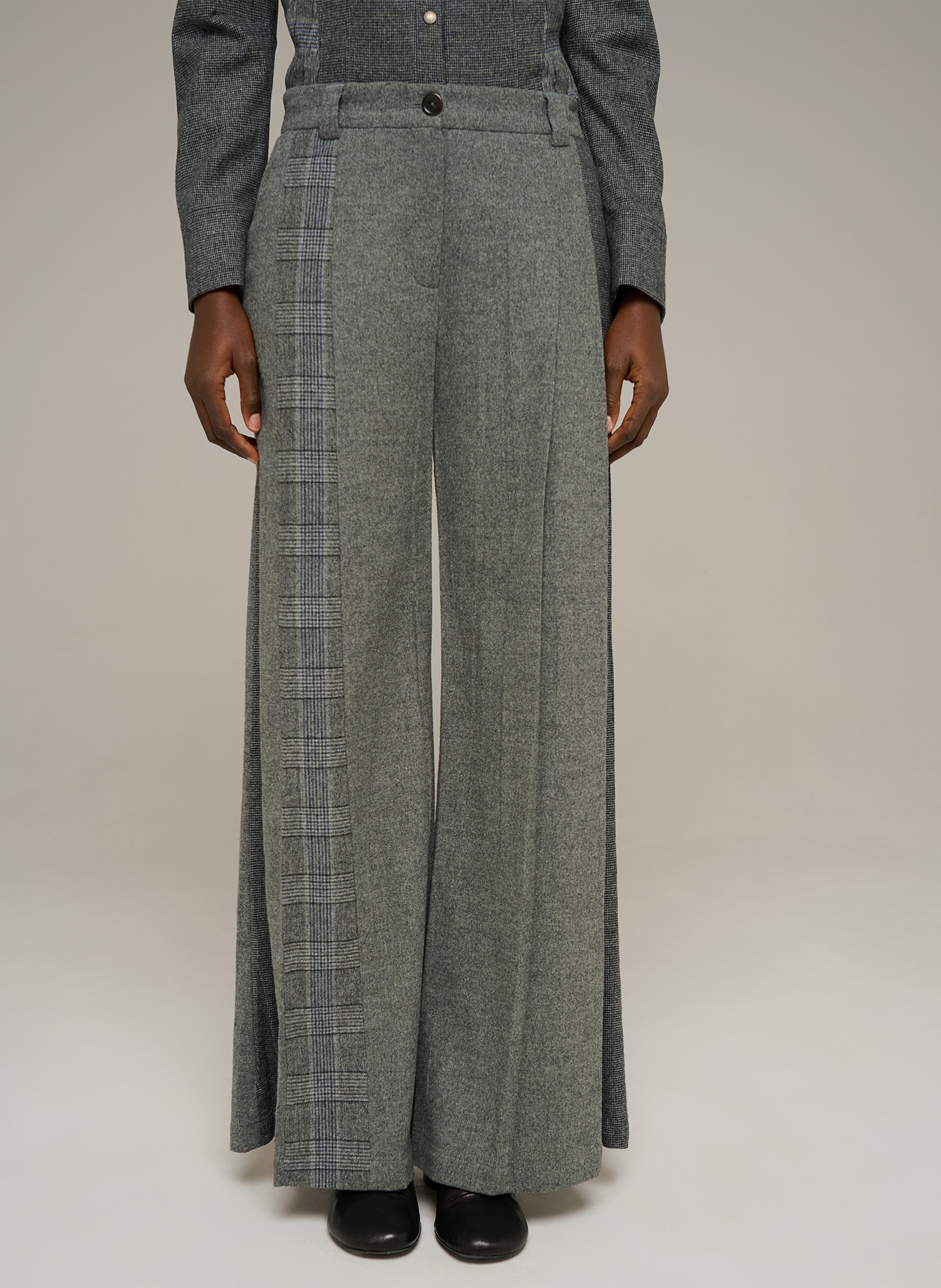 Wijde broek COTELAC Beige