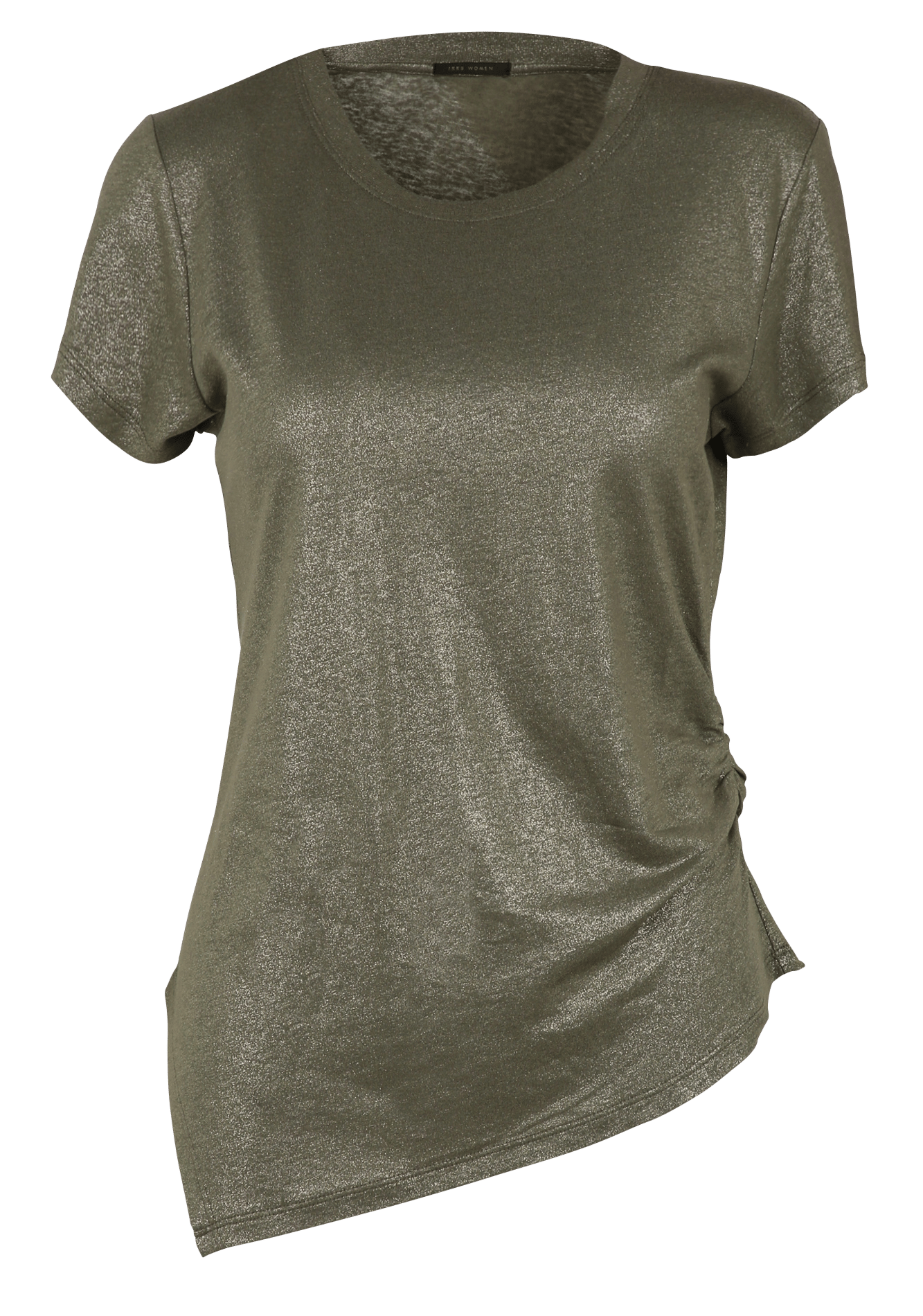 T-shirt droit pailleté IKKS Kaki