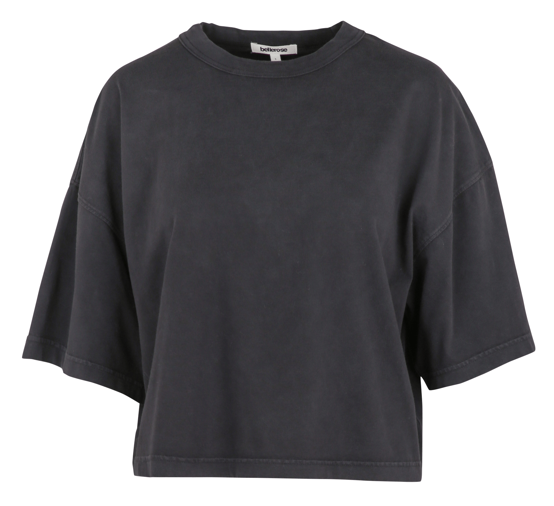 Round-neck cotton T-shirt BELLEROSE Blue