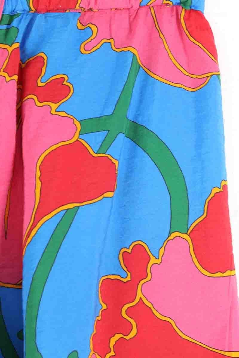 Mini skirt MAKE MY LEMONADE - Seconde Main Blue
