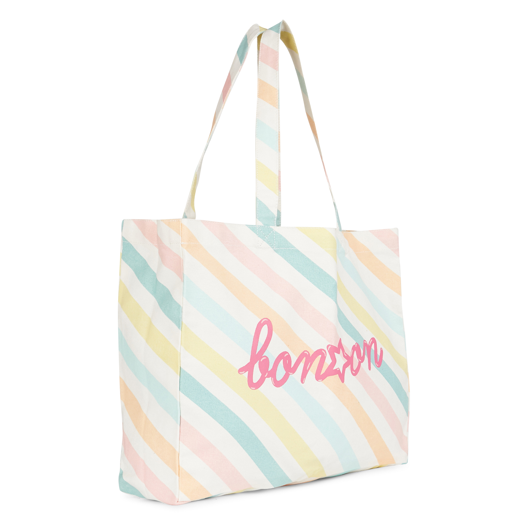 Kleine, katoenen shopper BONTON Groen