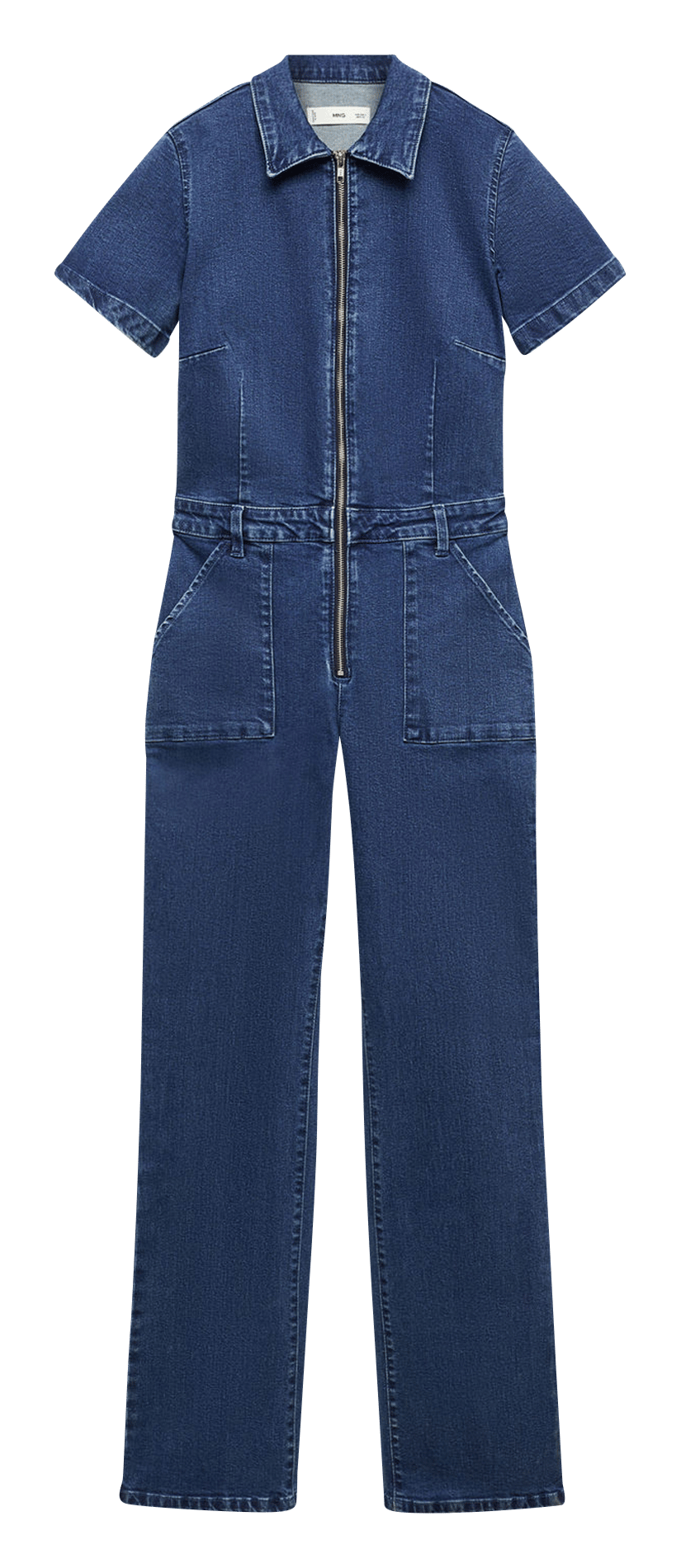 Cotton-blend jumpsuit BlueMANGO