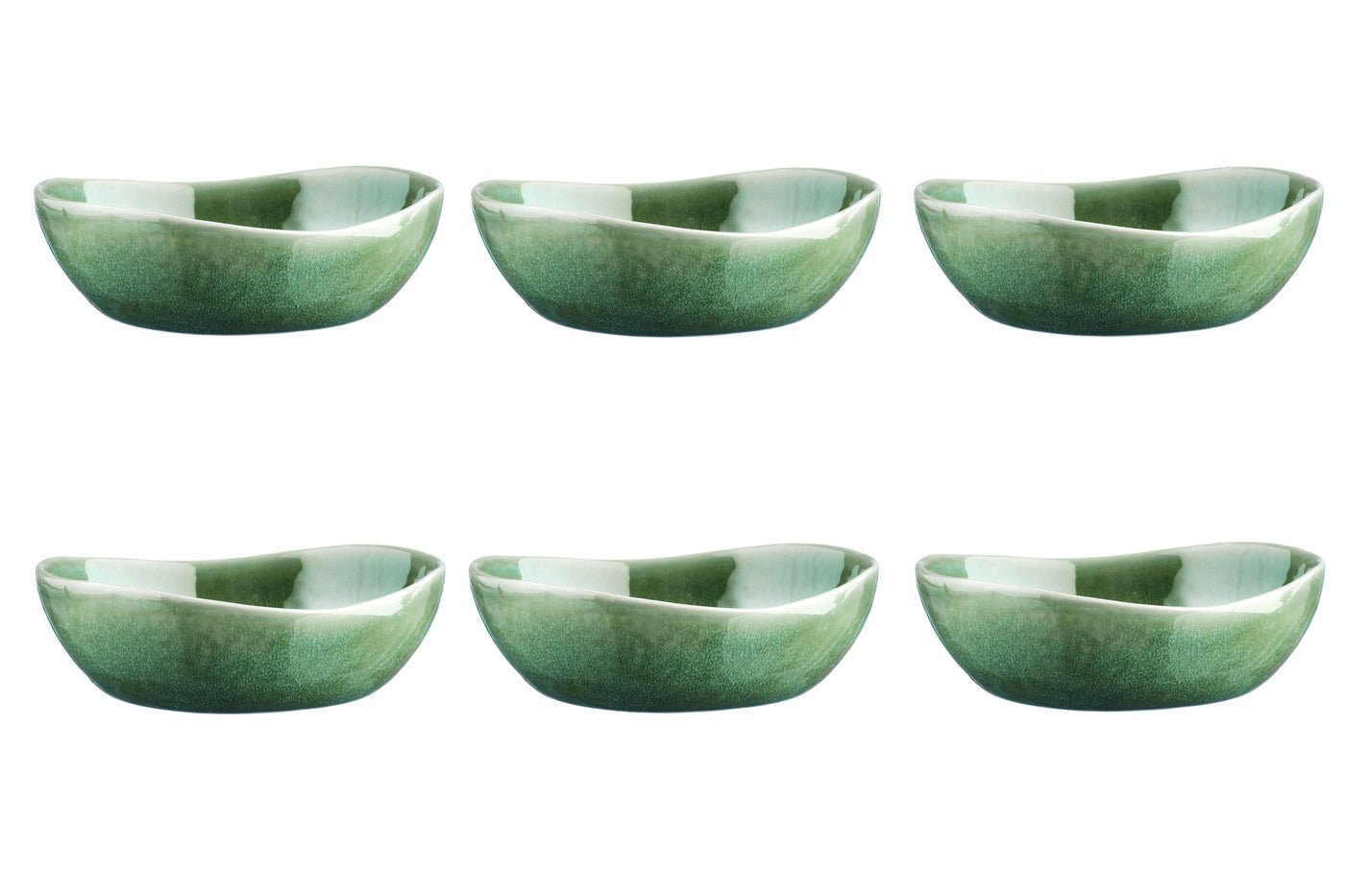 Magma bowl ø18.5cm - set of 6 - mint BJORN Green