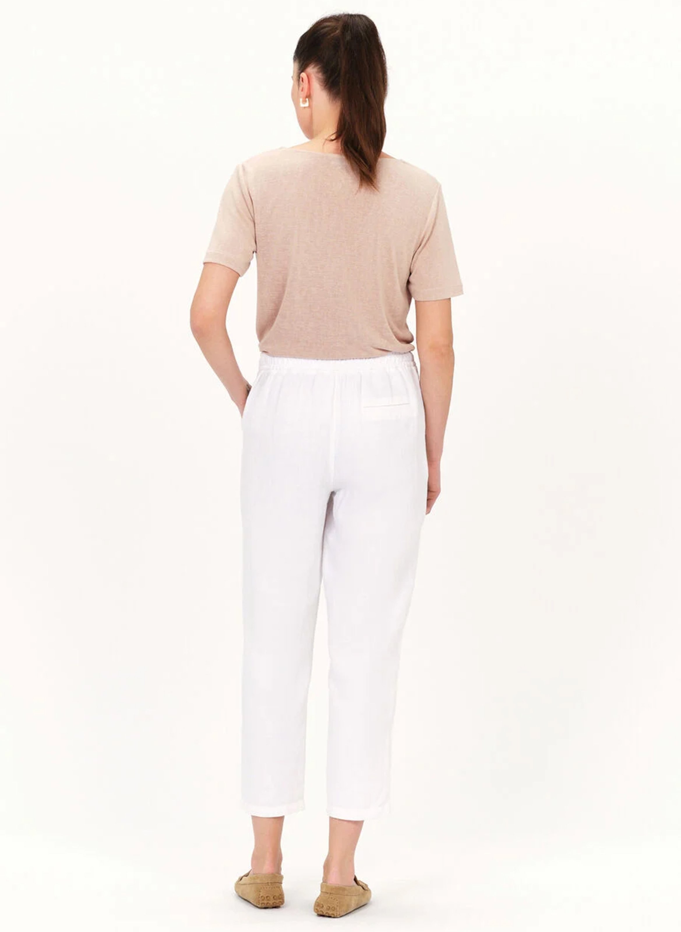 Pantalon droit CAROLL Blanc