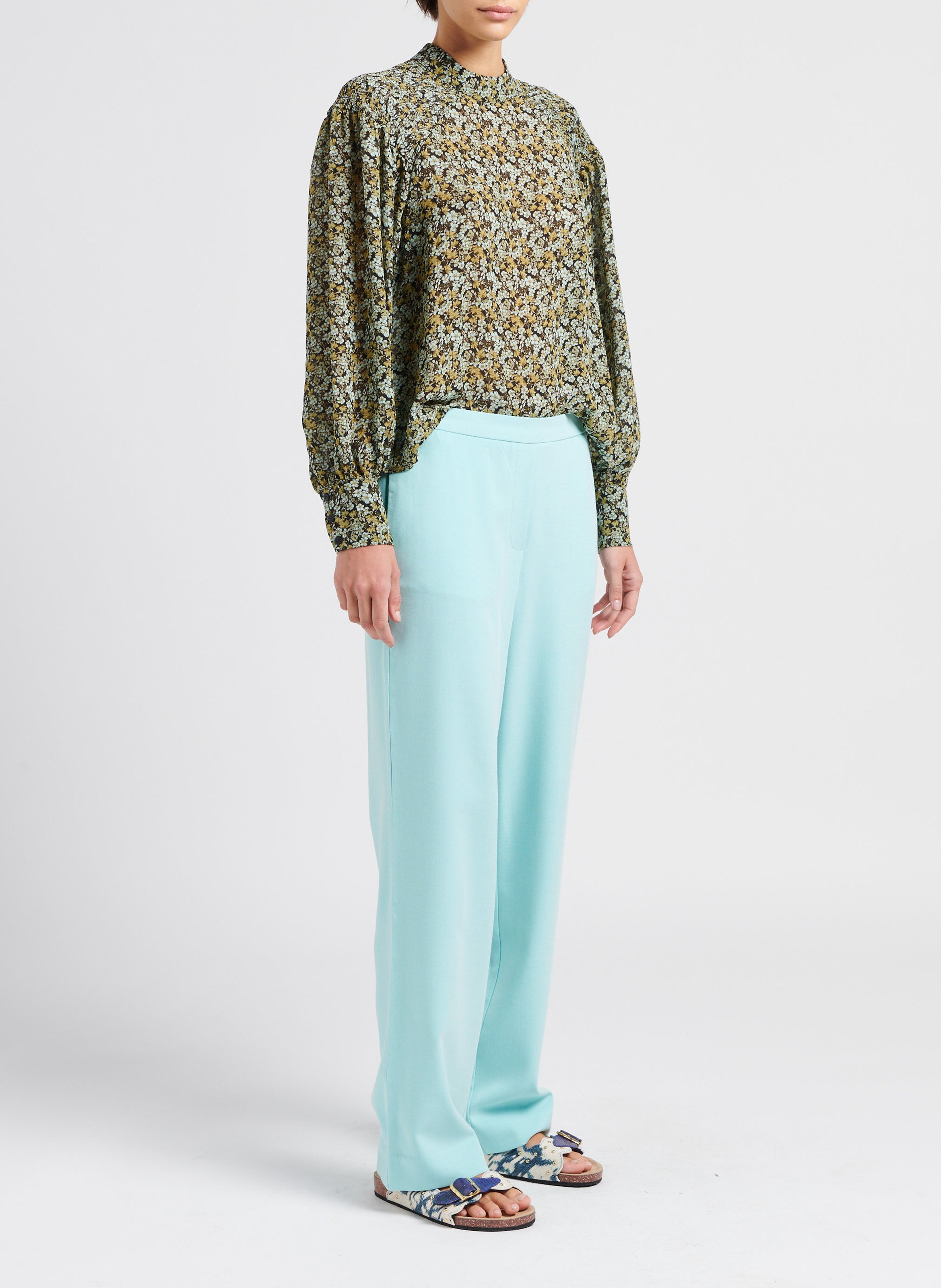 Top col montant MOSS COPENHAGEN Vert