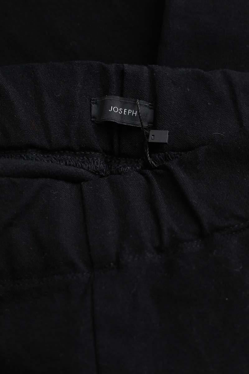Slim cotton trousers JOSEPH - Seconde Main Black