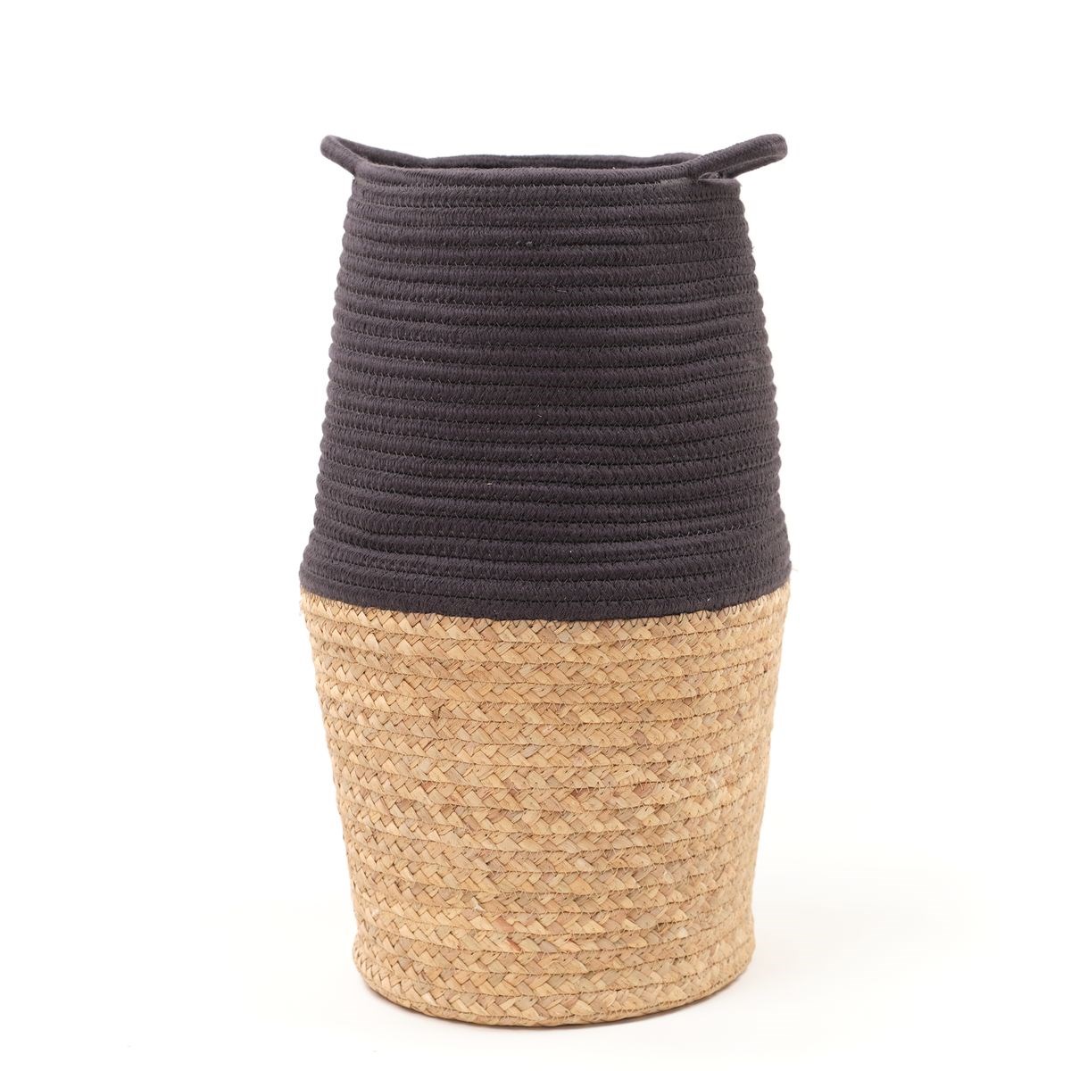 Panier long en coton FACTORY Gris