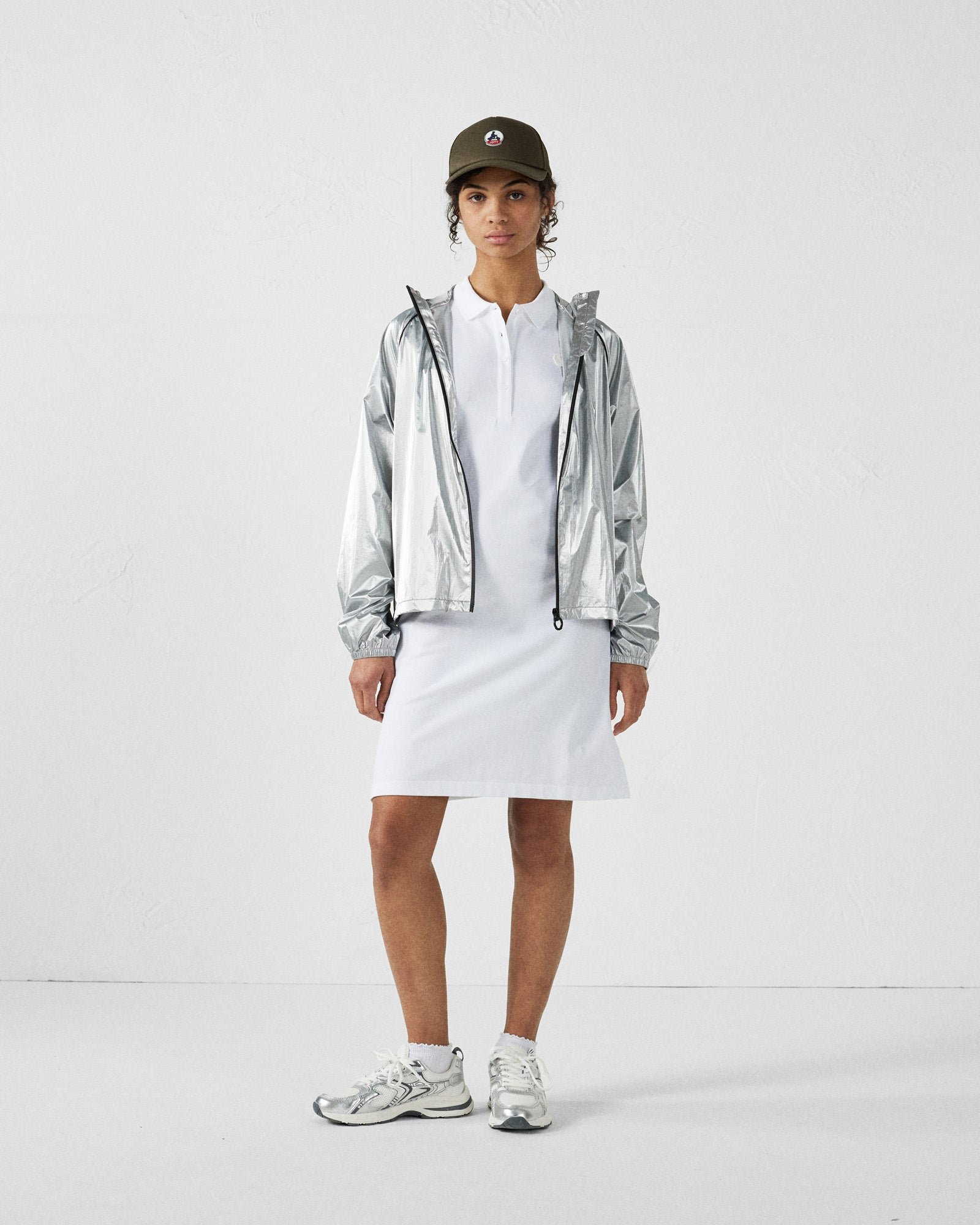 Blondie polo dress JOTT White