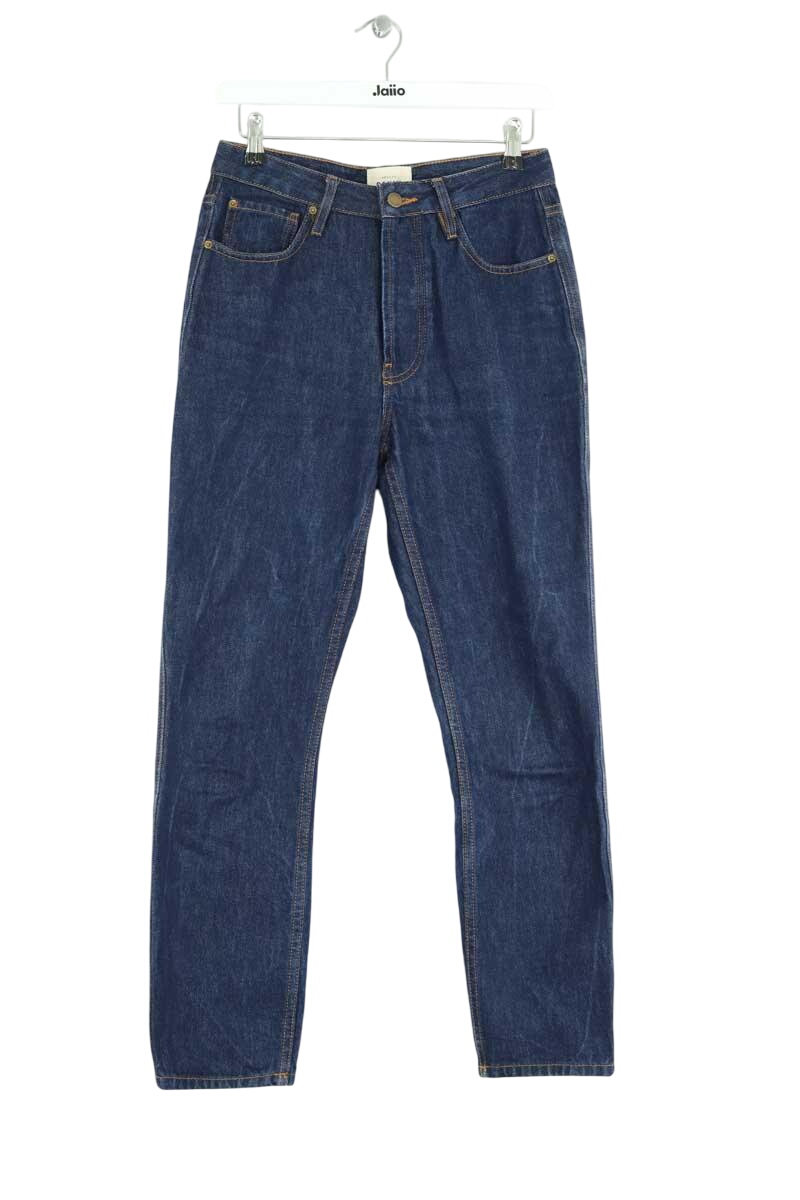 Cotton straight jeans SEZANE - Seconde main Blue