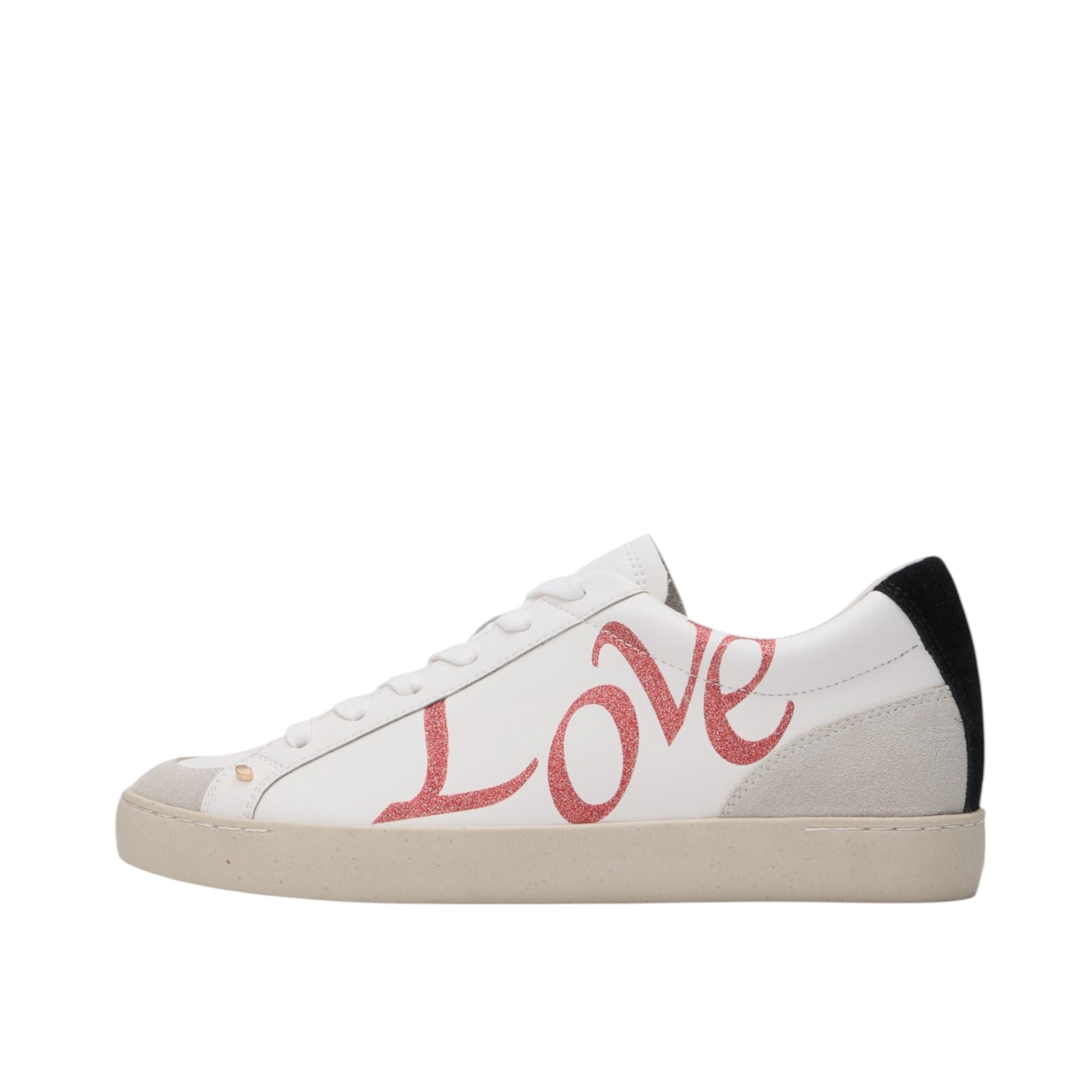 Jimmy leather sneakers BONS BAISERS PARIS White