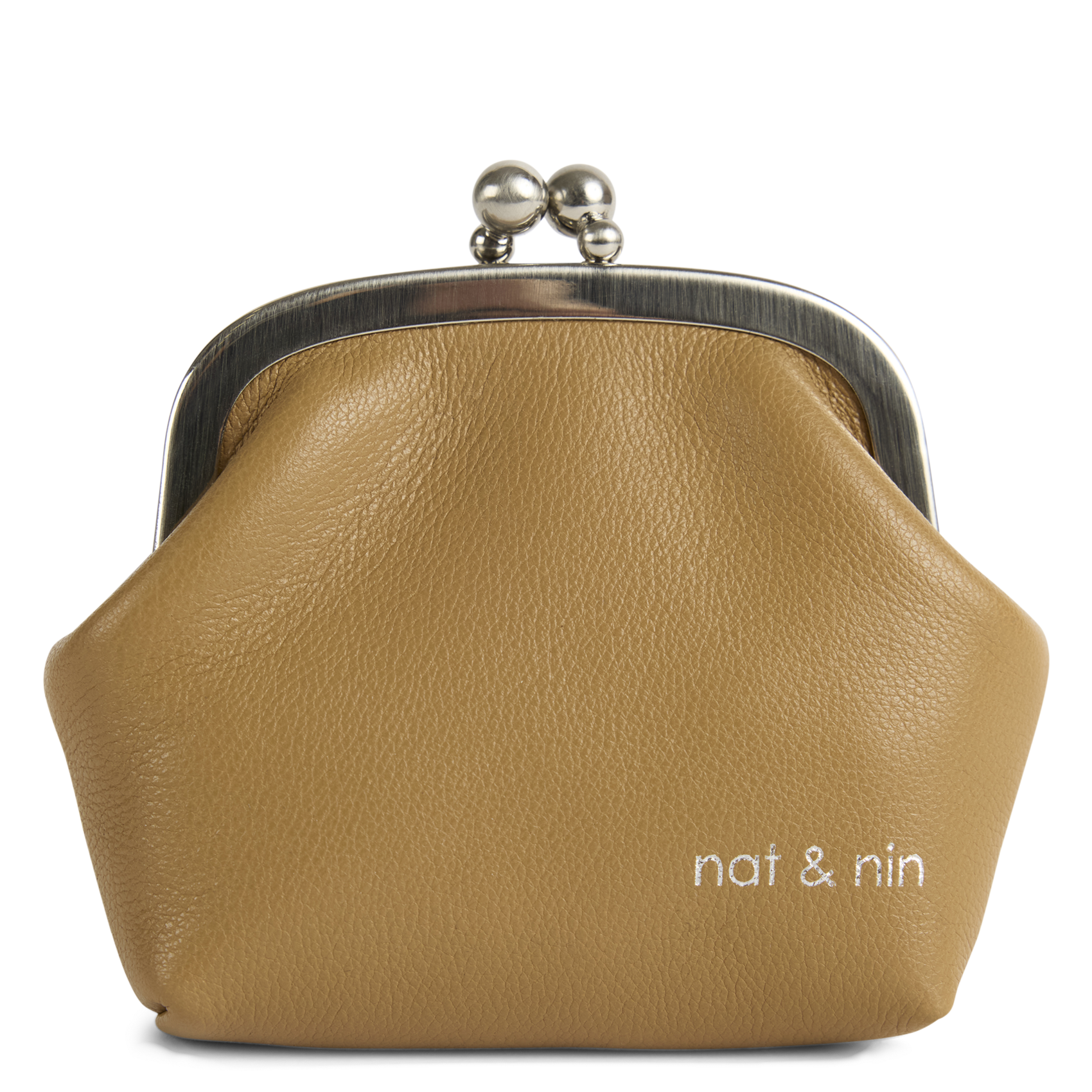 Porte-monnaie en cuir NAT & NIN