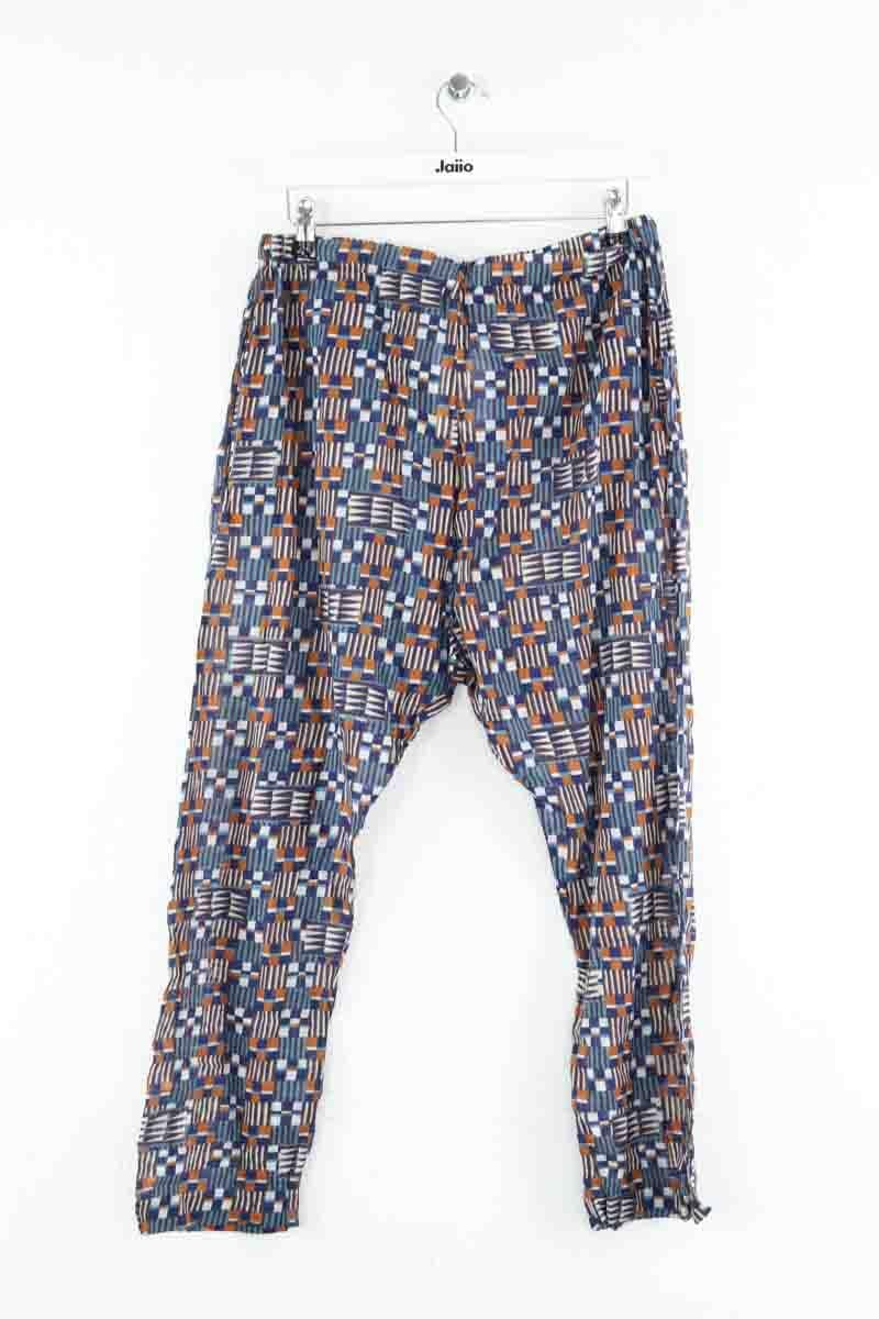 Cotton pants ISABEL MARANT ÉTOILE - SECONDE MAIN Blue