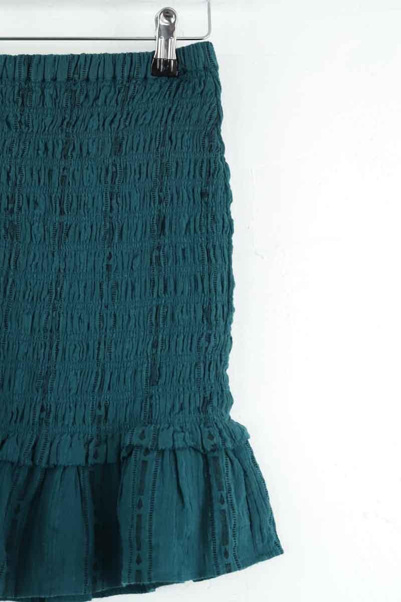 Cotton mini skirt ISABEL MARANT - Seconde Main Green