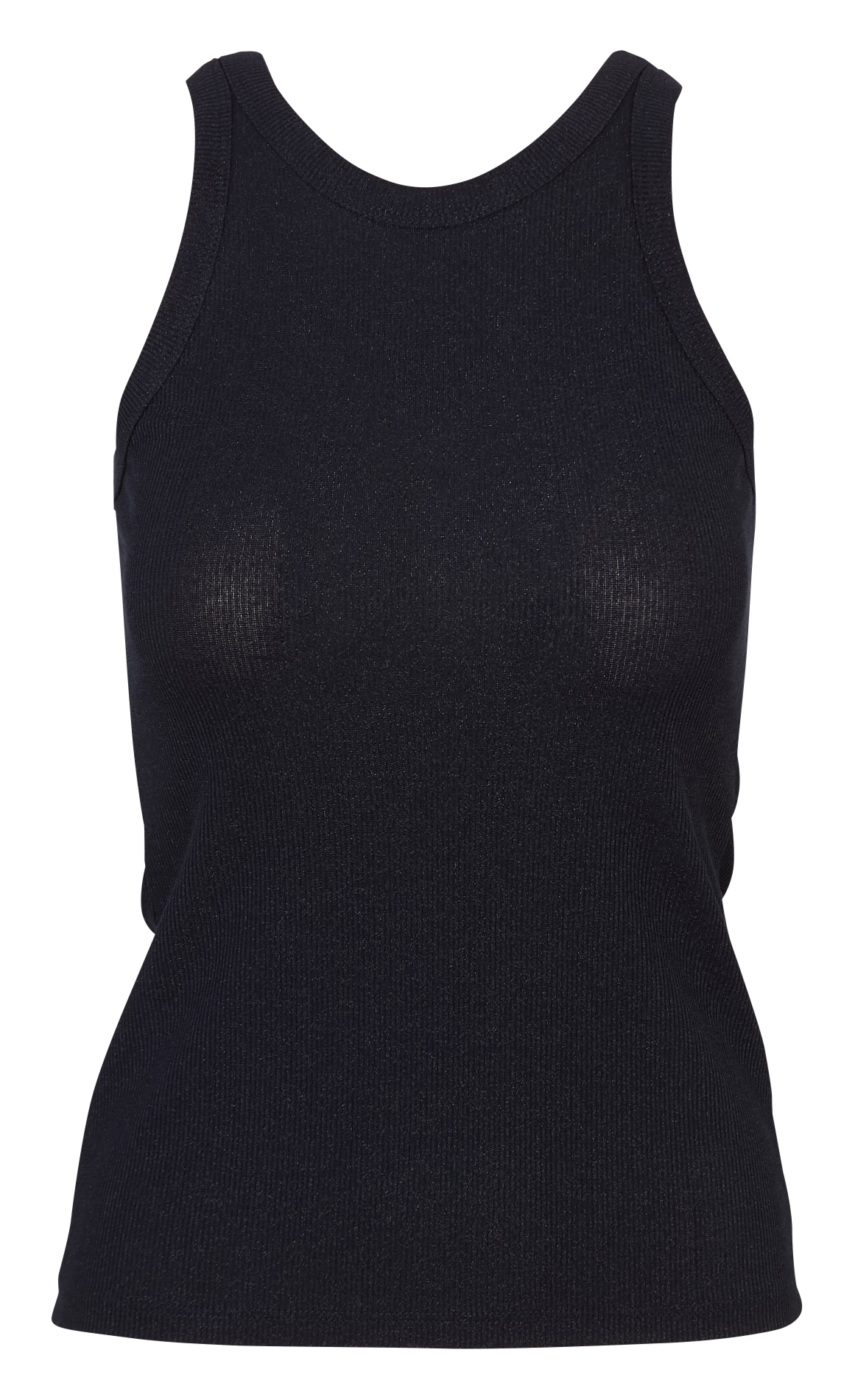 Round-neck glitter tank top IMPERIAL Blue