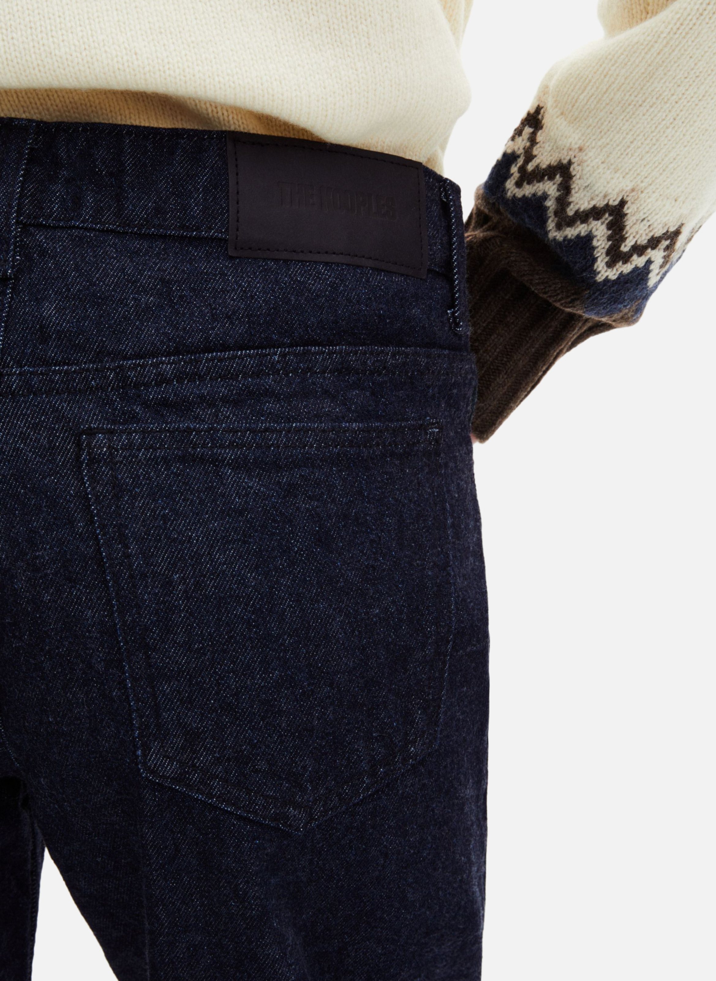 Raw wide-leg jeans THE KOOPLES Blue