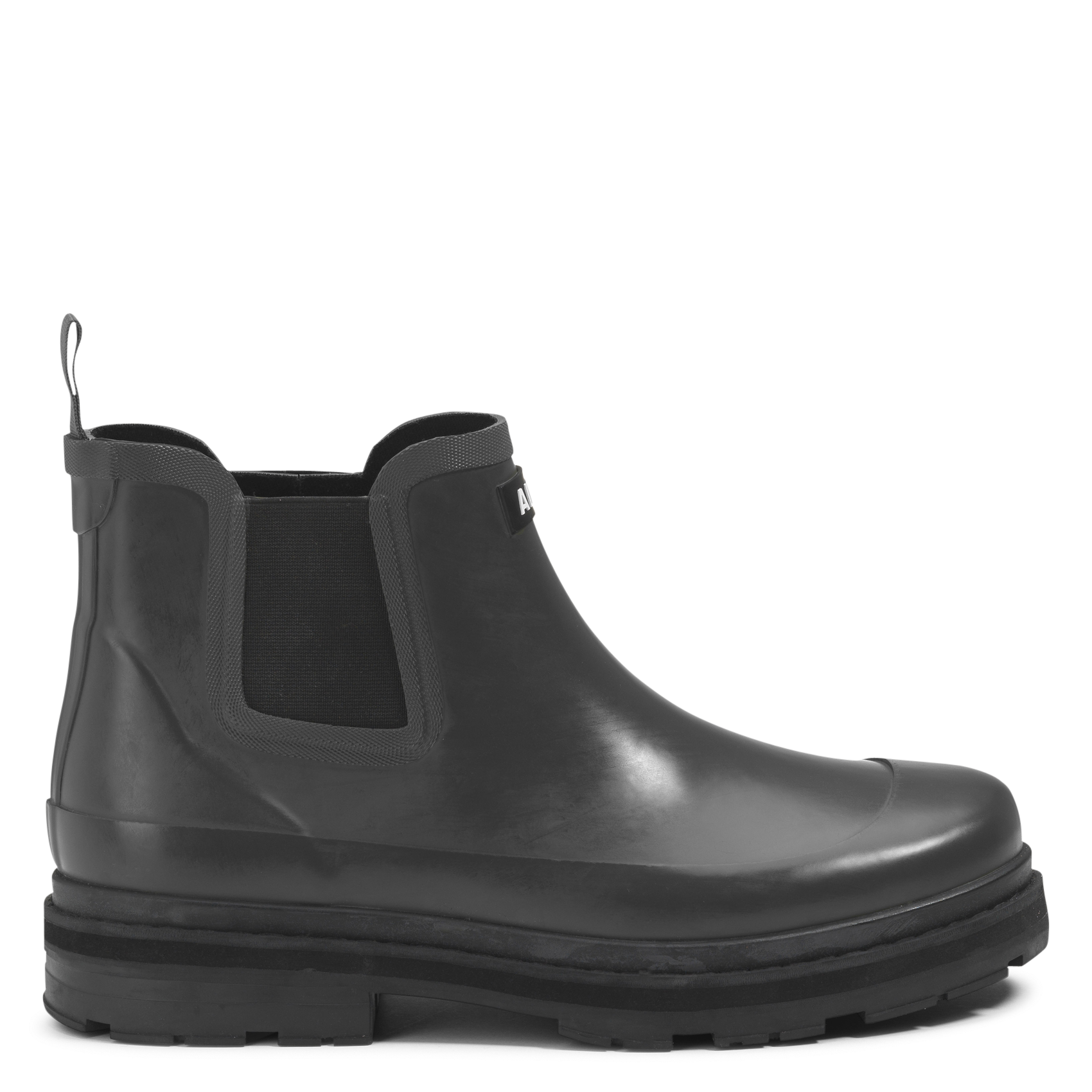 Bottines de pluie AIGLE Noir