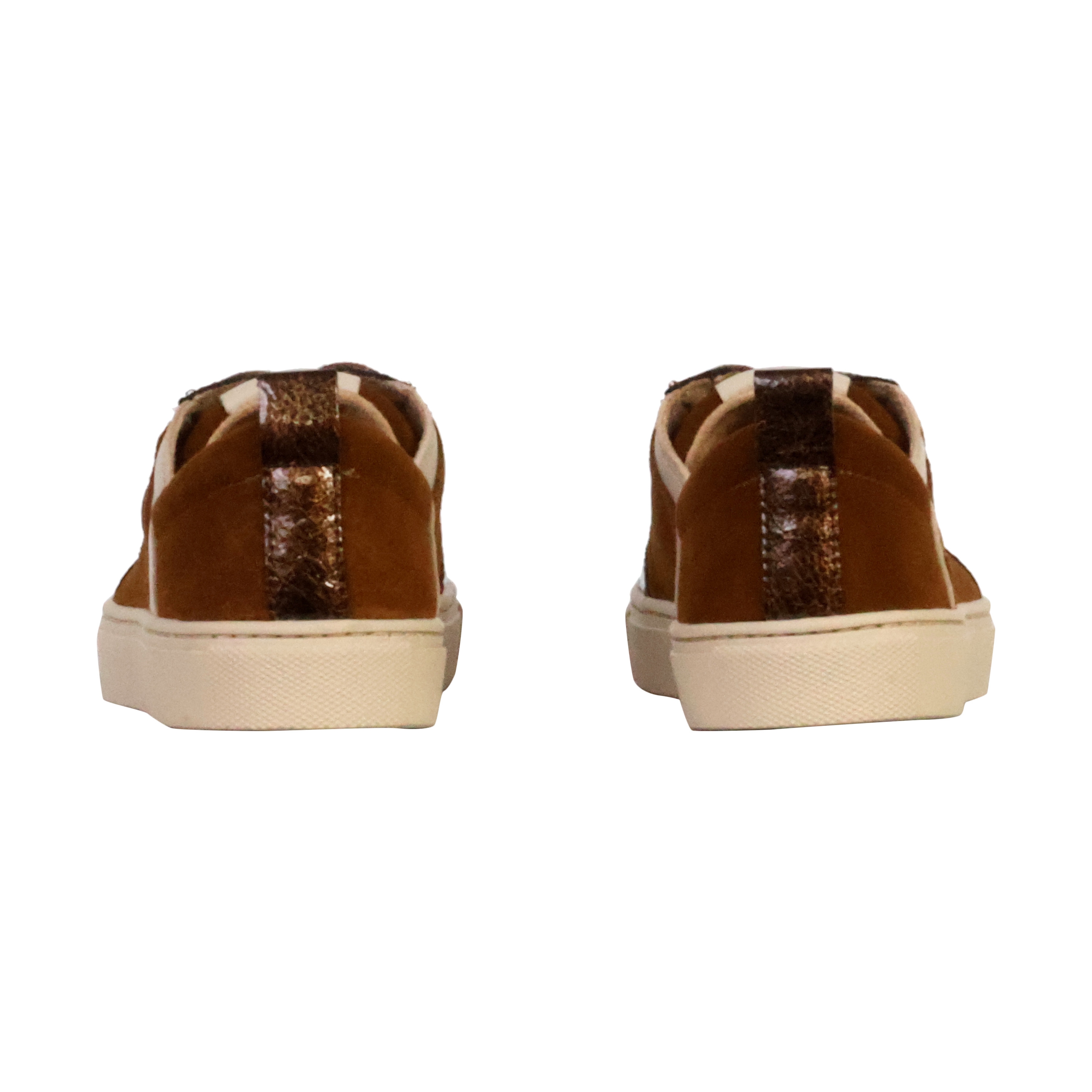 Low leather sneakers tais EMILIE KARSTON Brown
