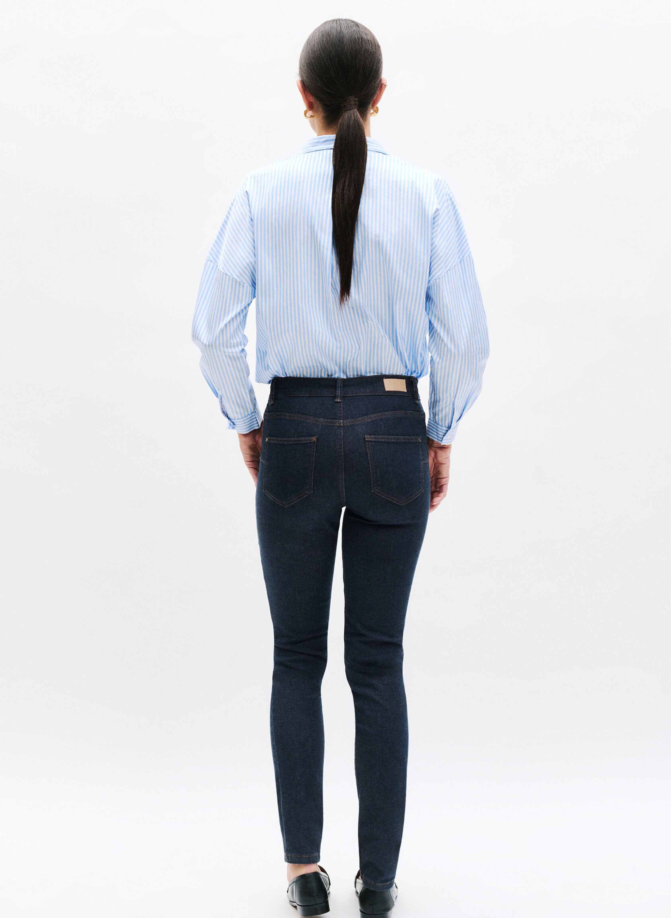 Jean slim CAROLL Bleu