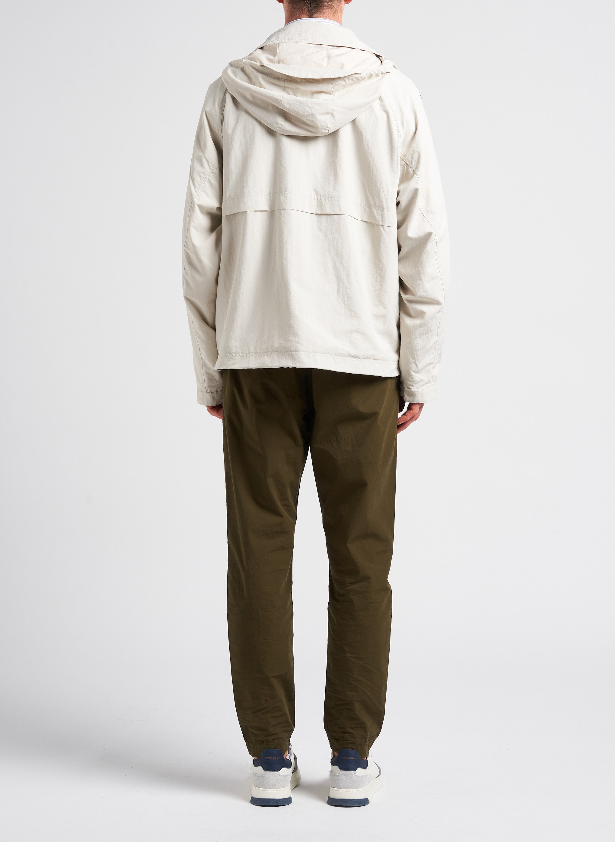 Jasje met opstaande kraag en capuchon GANT Beige