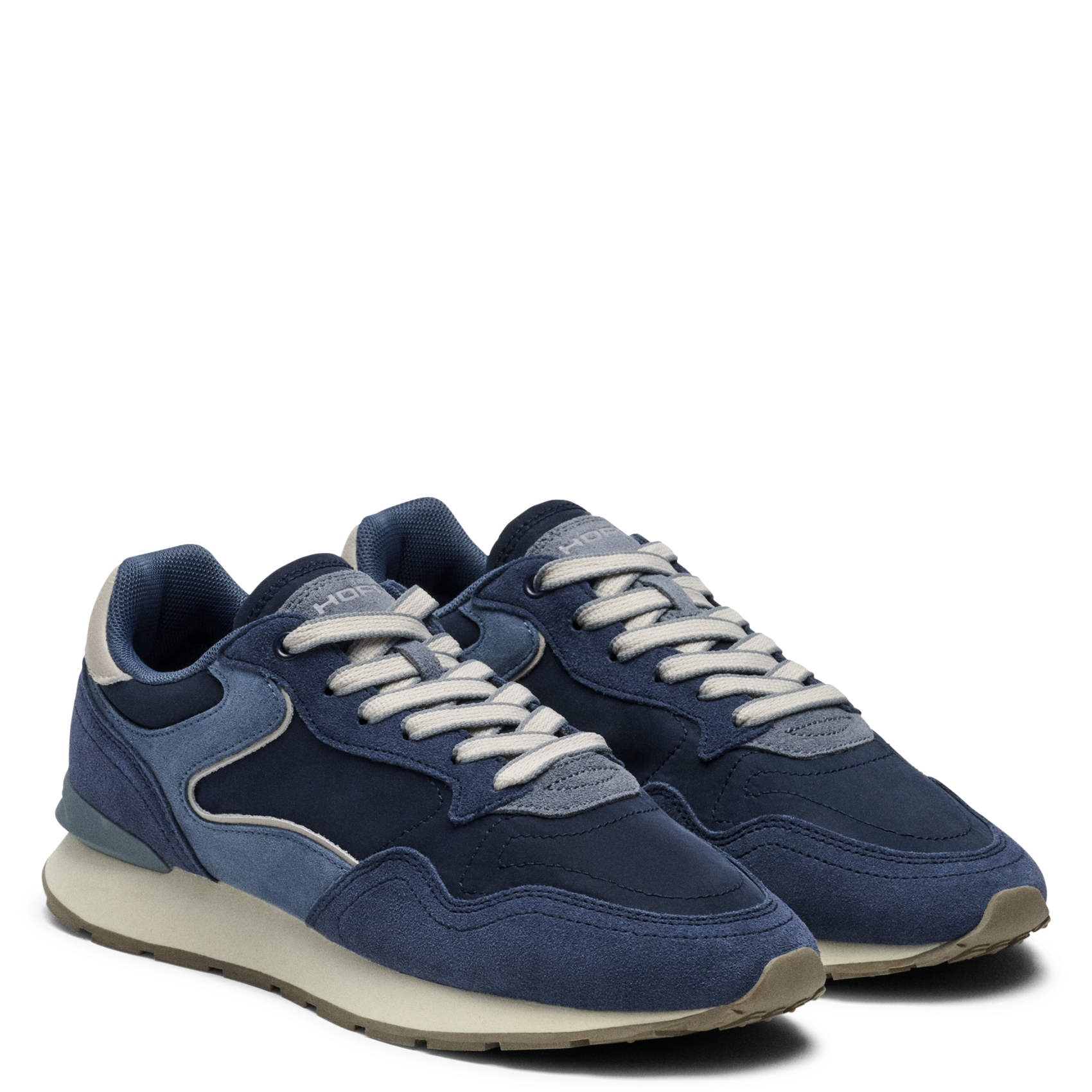 Baskets basses bi-matière HOFF Bleu