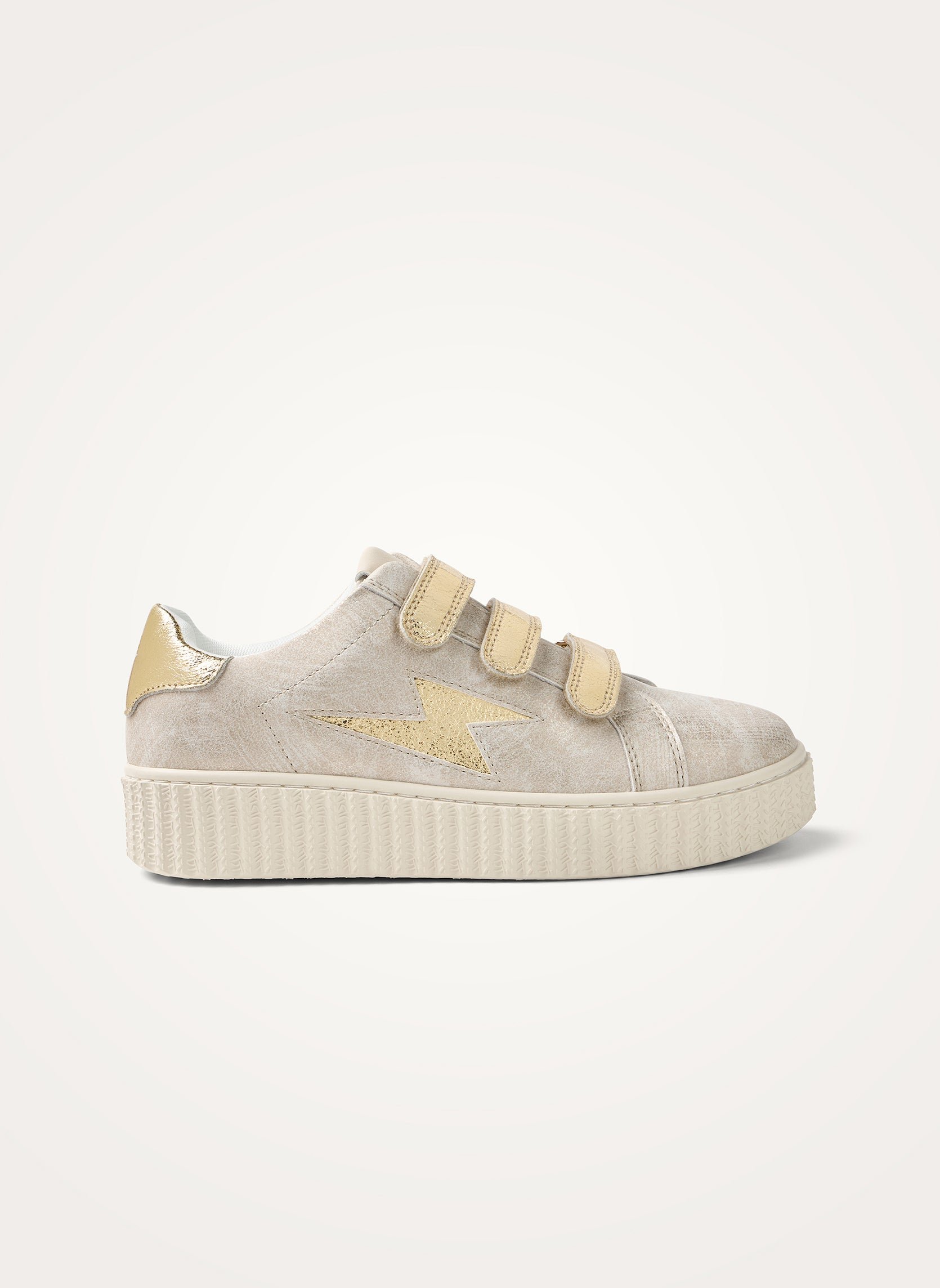 Low Velcro trainers VANESSA WU Golden