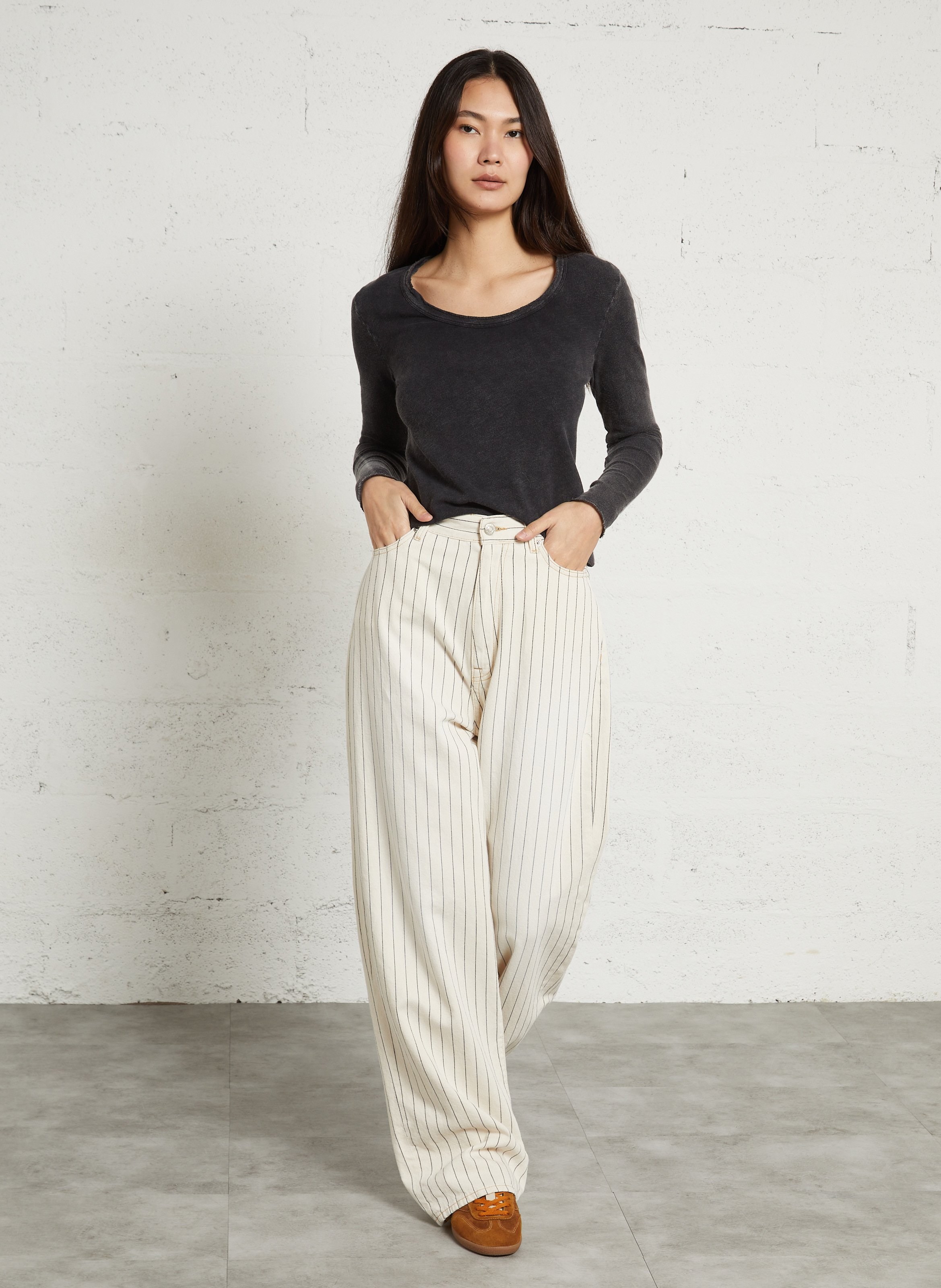 NE PAS REF, MAUVAISE SAISON! AMERICAN VINTAGE Zwart