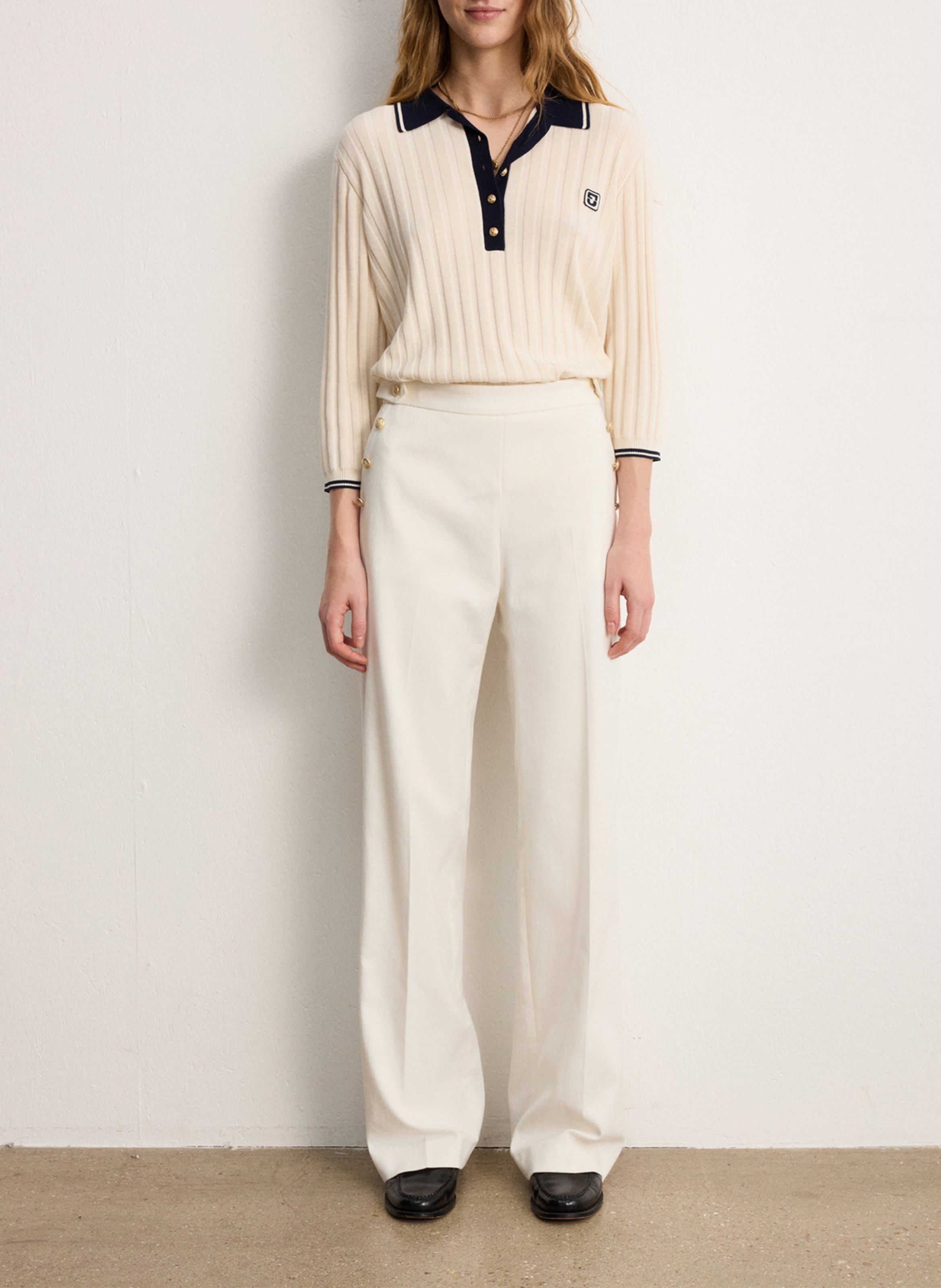 Cotton-blend bucket hat PABLO Beige