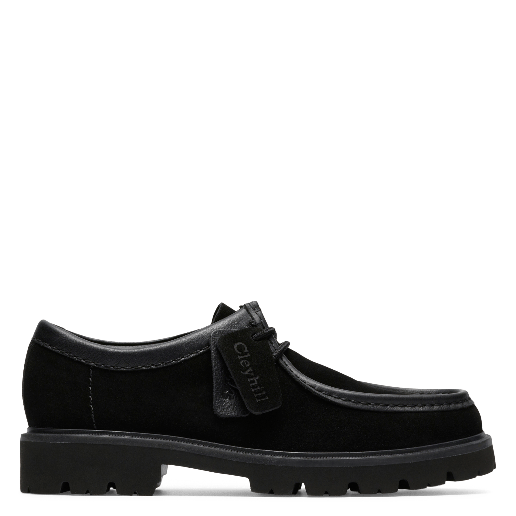 Leren loafers CLARKS Zwart