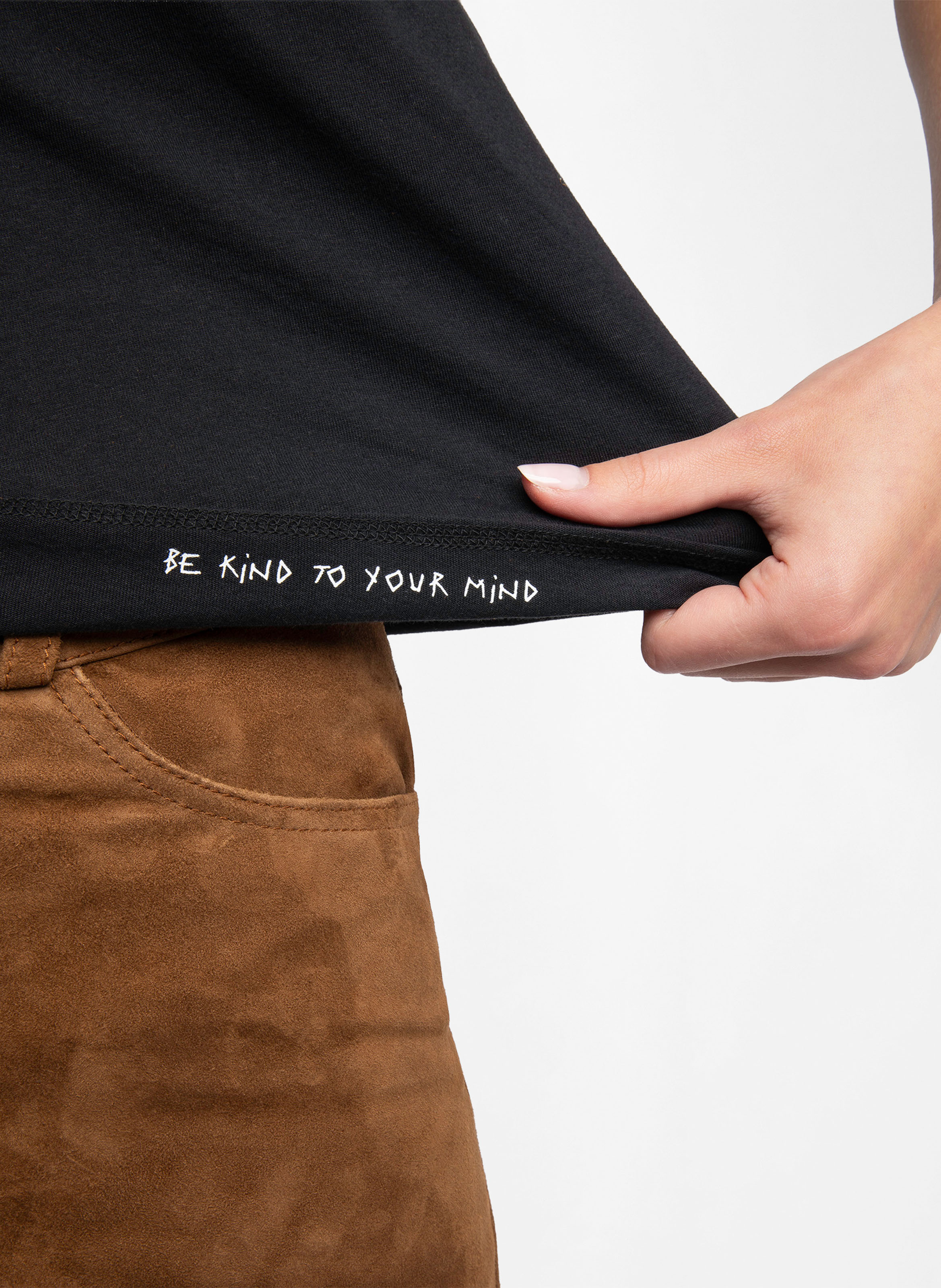 Tunesisches T-Shirt aus Bio-Baumwolle ZADIG&VOLTAIRE Schwarz