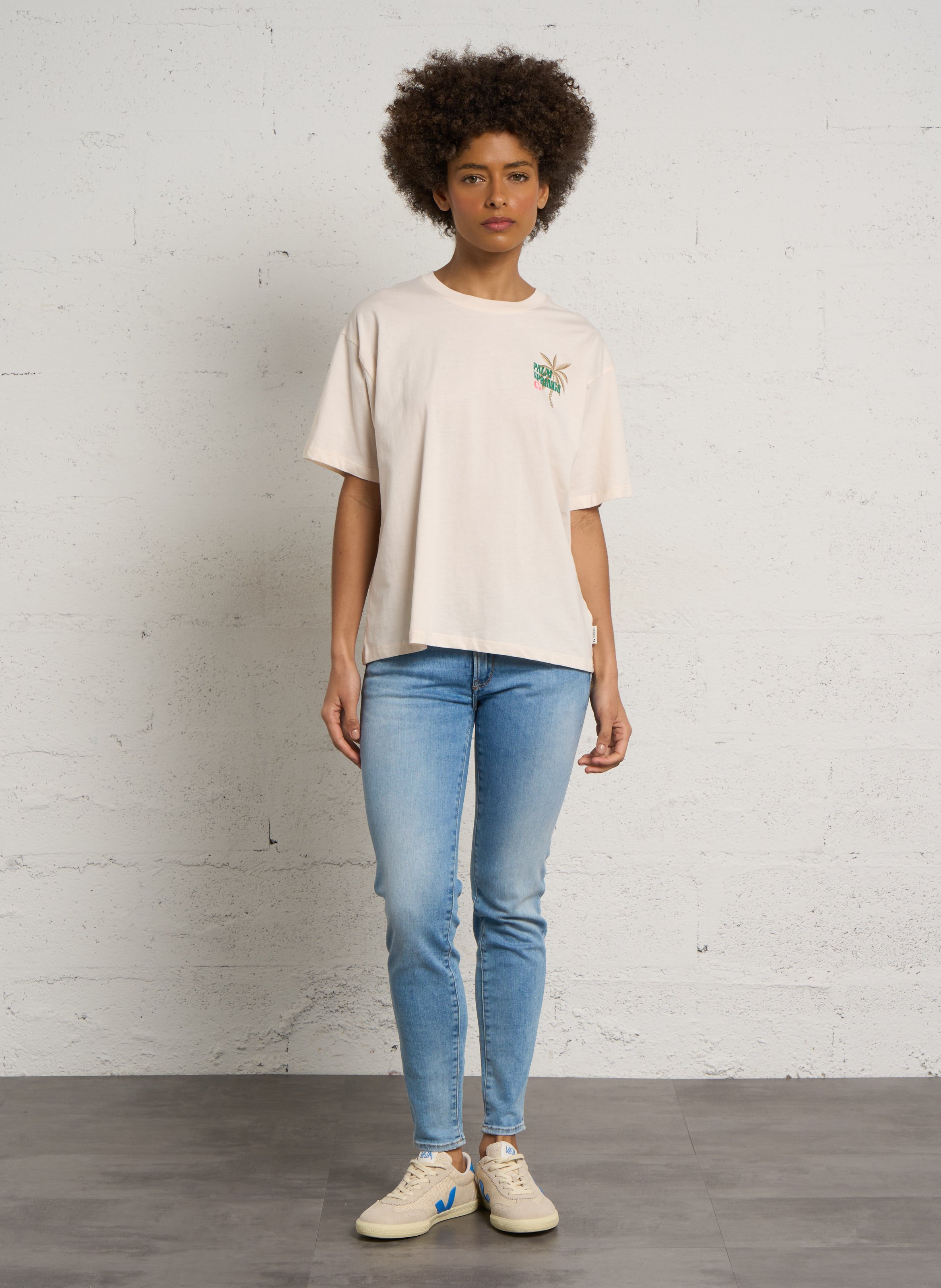 Alpes - Slim Jeans LE TEMPS DES CERISES Blau