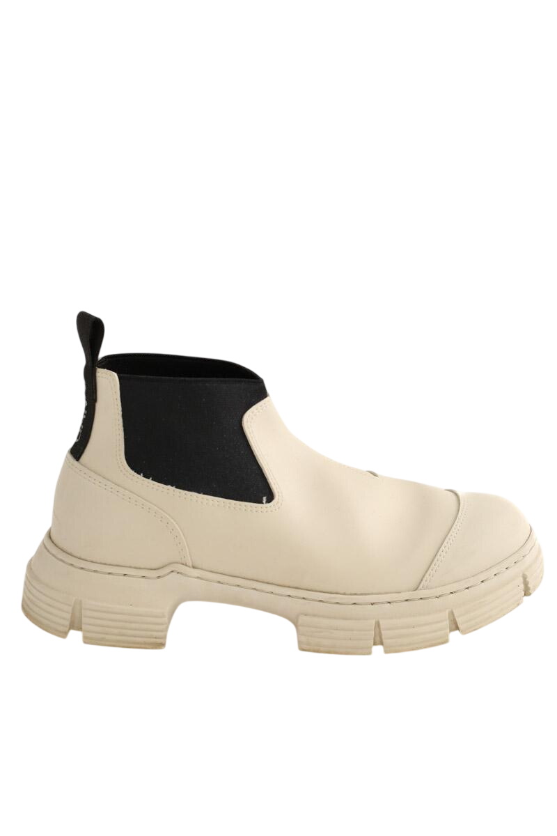 Ankle boots GANNI - Seconde Main Beige