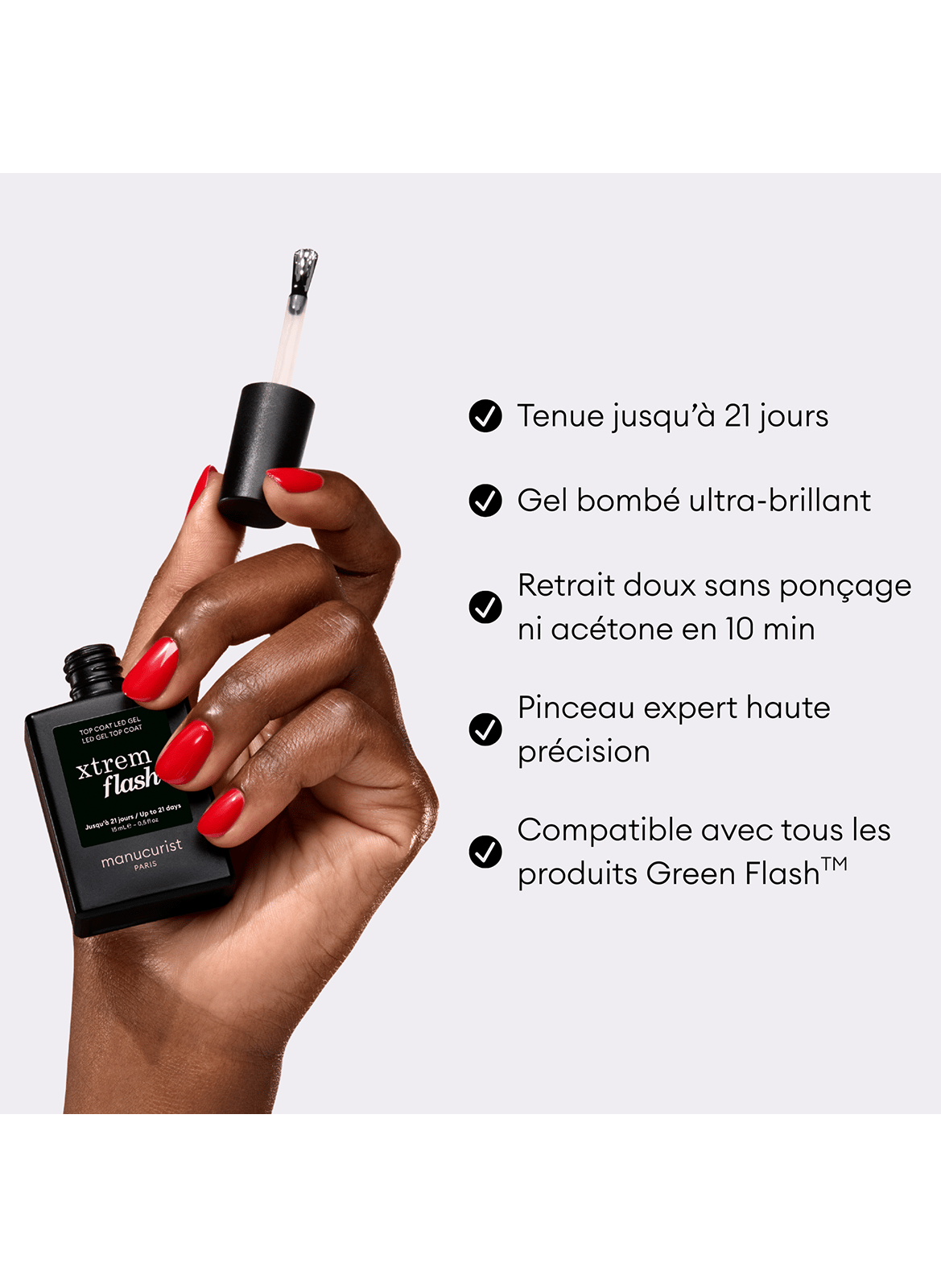 Sorry MANUCURIST Hortencia poppy red