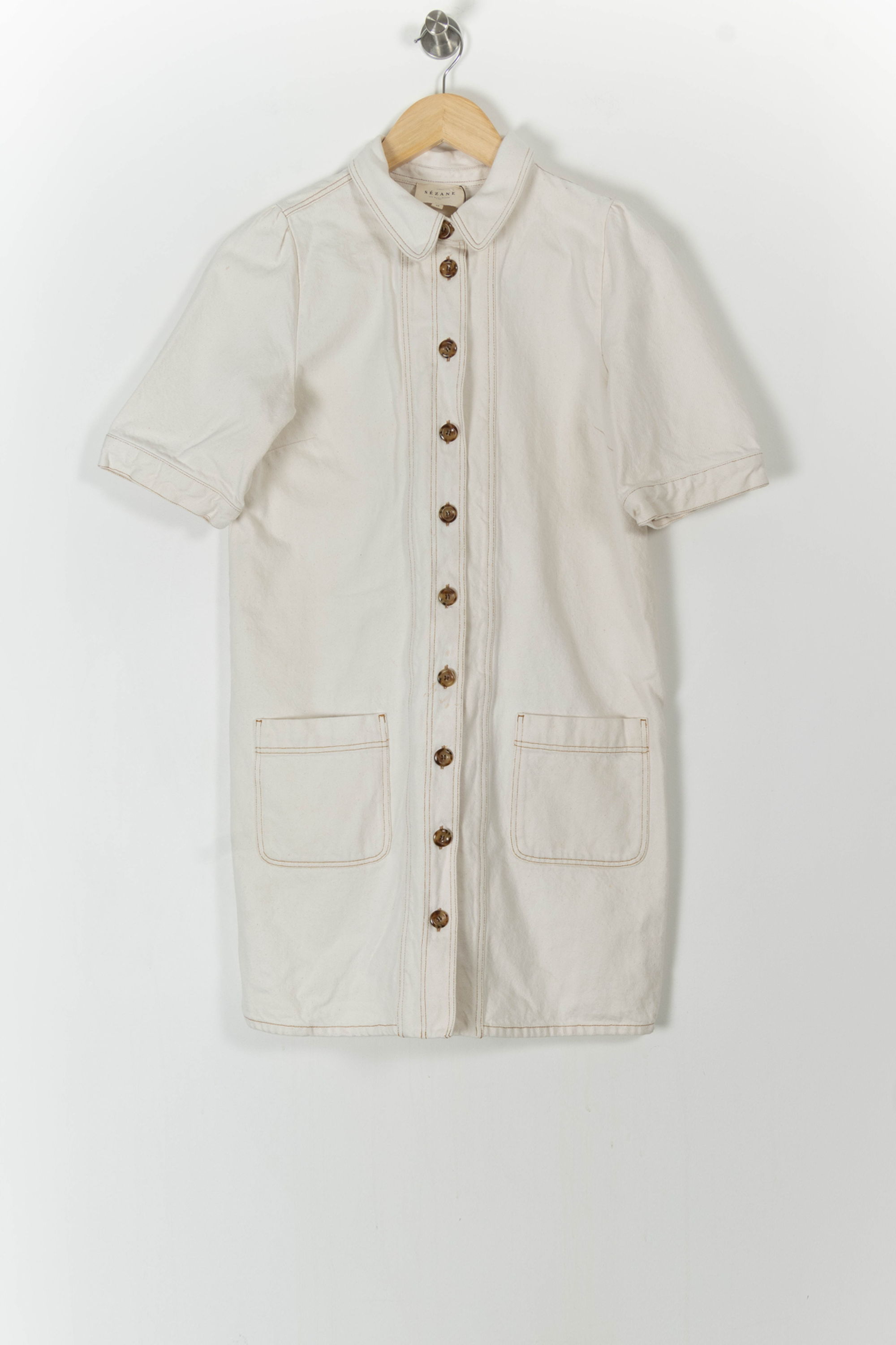 Robe courte & midi SEZANE - Seconde main Beige